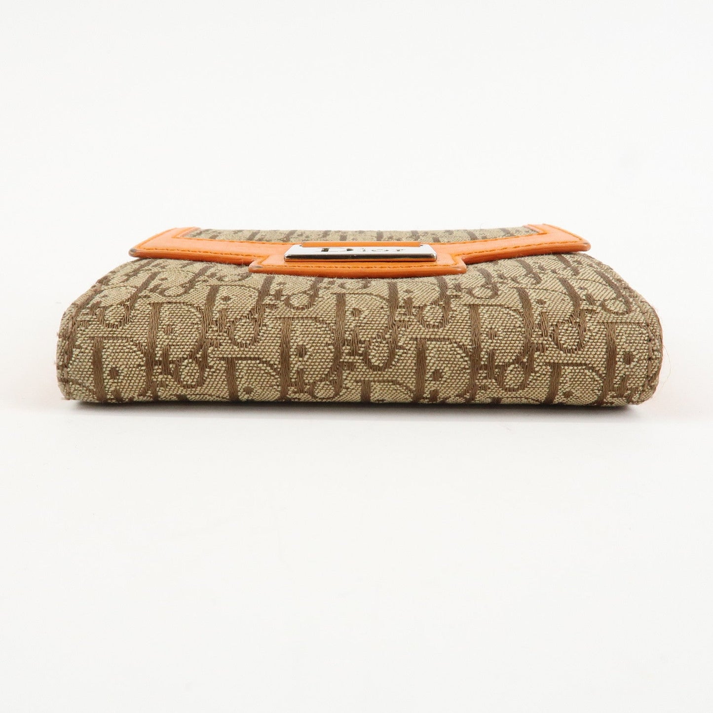 Christian Dior Street Chic Trotter Canvas Leather W Hook Trifold Wallet【Pre-order】