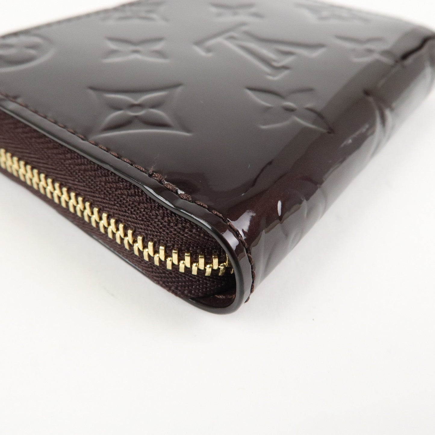 Louis Vuitton Monogram Vernis Zippy Coin Purse Amarante M93607【Pre-order】