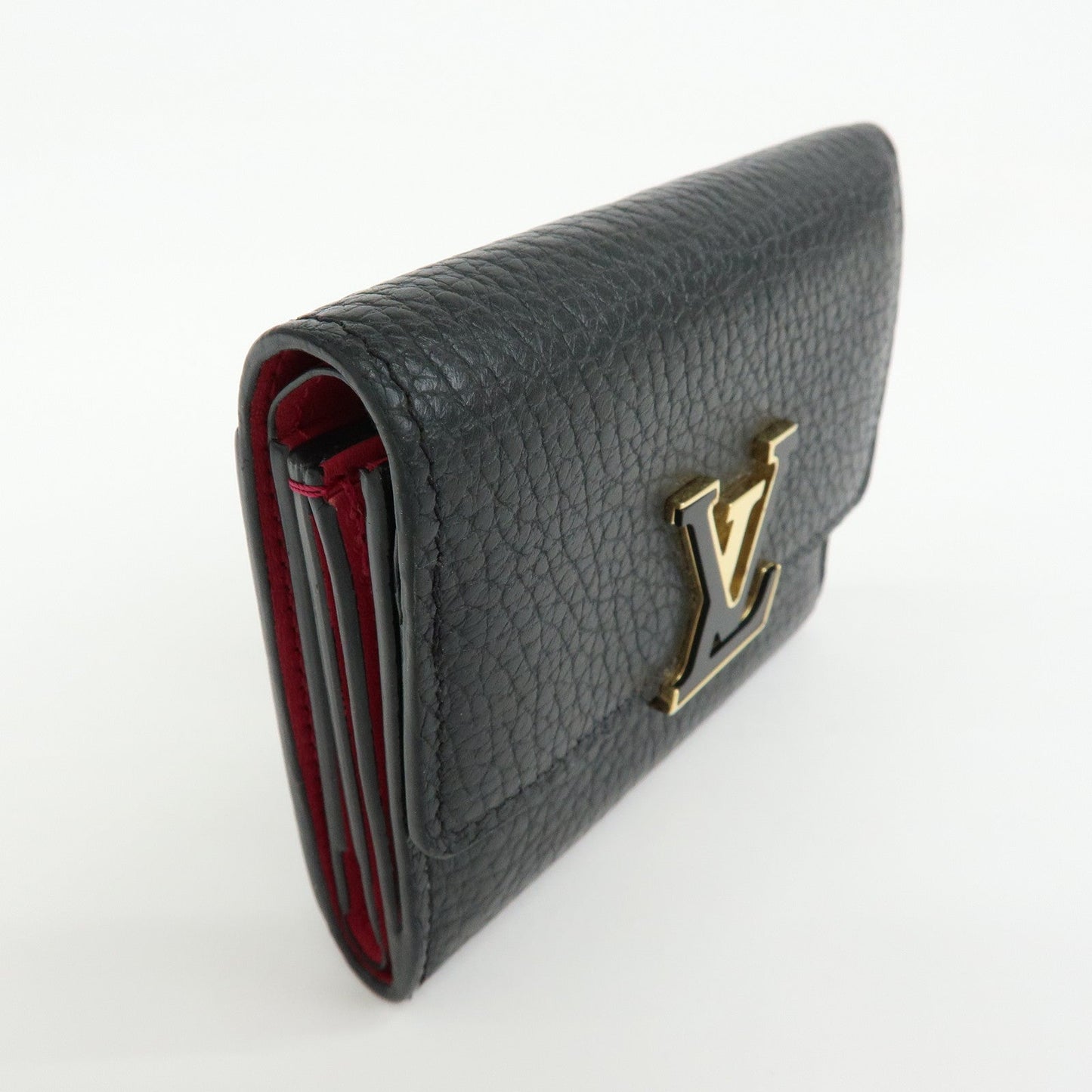 Louis Vuitton Portefoille Capucines XS Compact Wallet Black M68587【Pre-order】