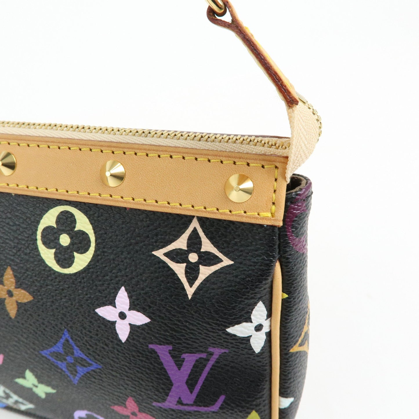 Louis Vuitton Monogram Multicolor Pochette Accessoires Noir M92648【Pre-order】