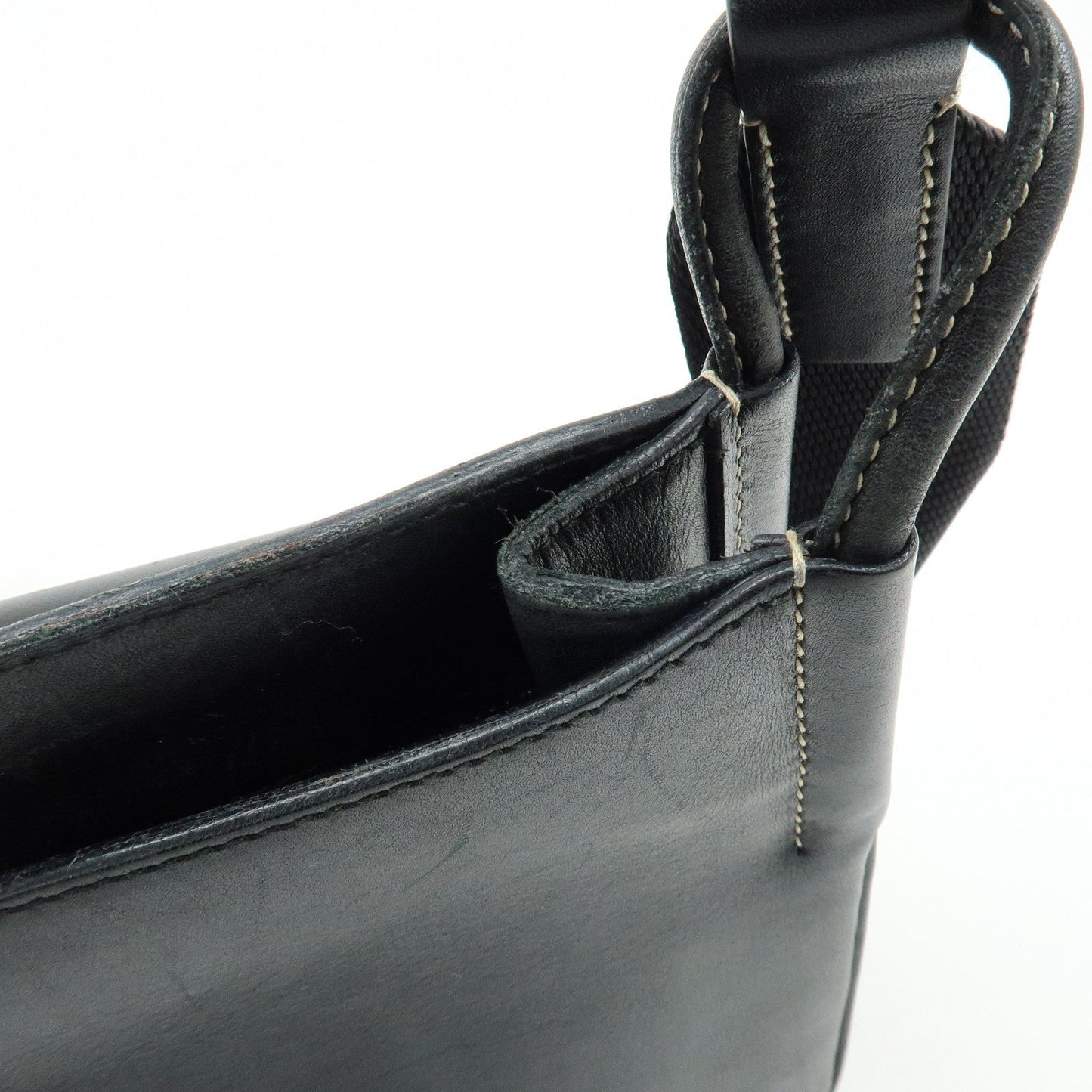 Prada Leather Shoulder Bag Hand Bag Black【Pre-order】