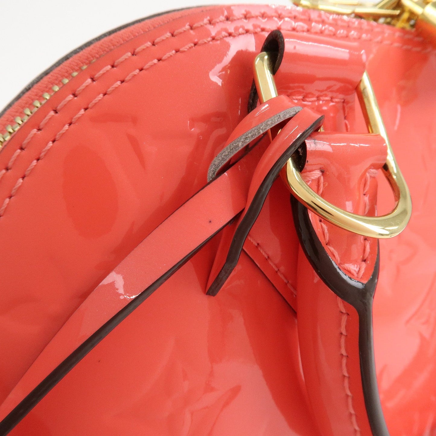 Louis Vuitton Monogram Vernis Alma BB 2Way Bag Hand Bag Rose Rich M90259【Pre-order】