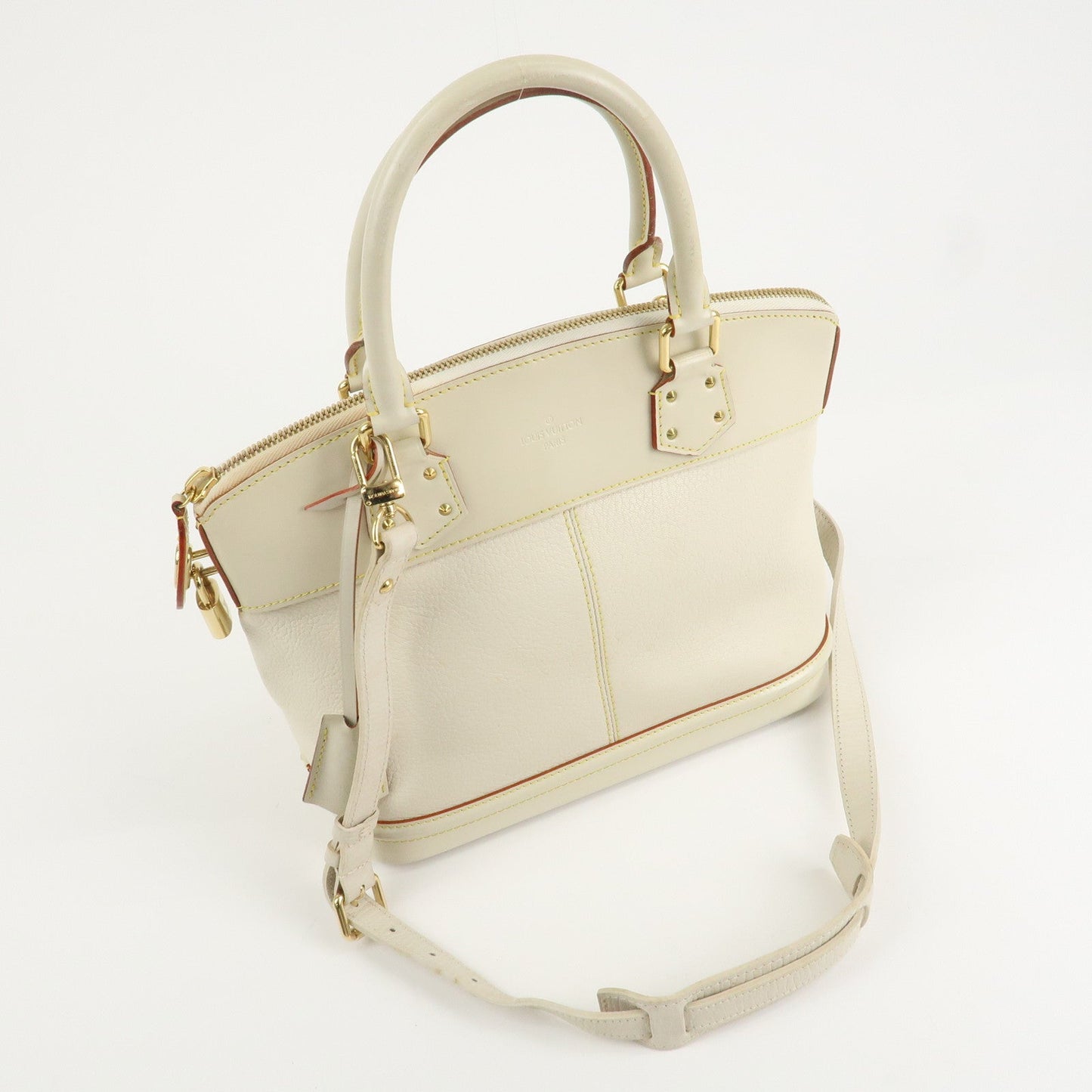Louis Vuitton Suhari Lockit PM 2Way Hand Shoulder Bag Blanc M91887【Pre-order】