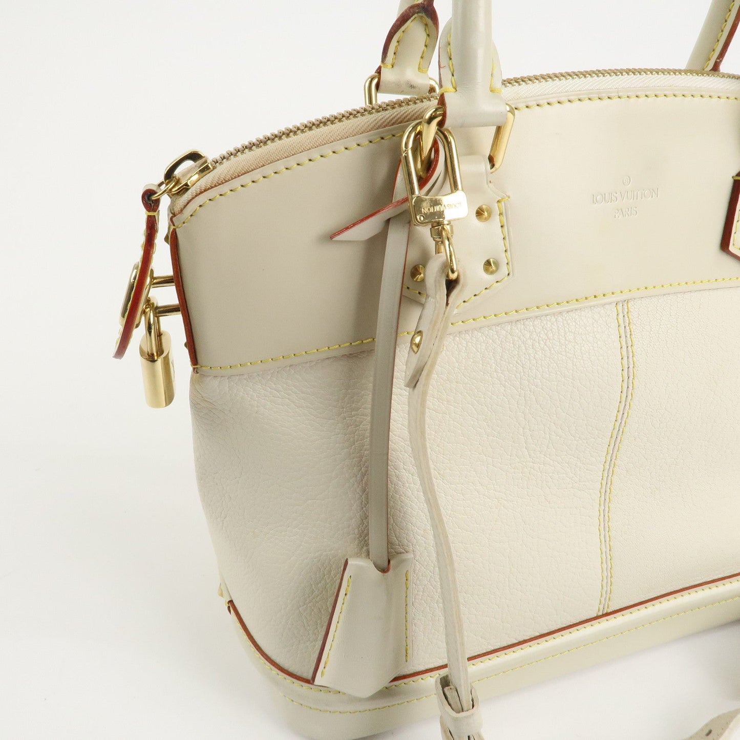Louis Vuitton Suhari Lockit PM 2Way Hand Shoulder Bag Blanc M91887【Pre-order】