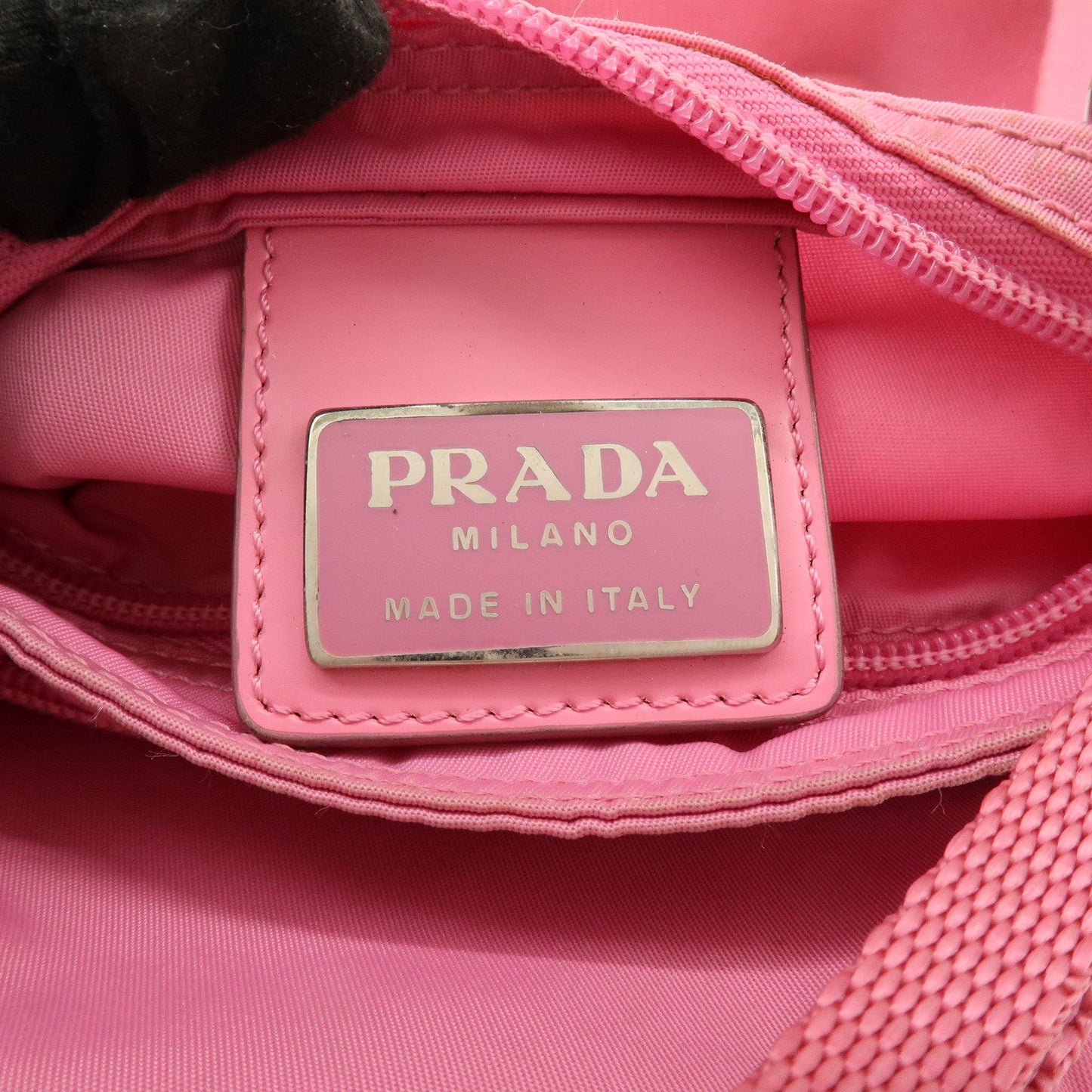 Prada Triangle Logo Nylon Shoulder Bag Crossbody Bag Pink【Pre-order】