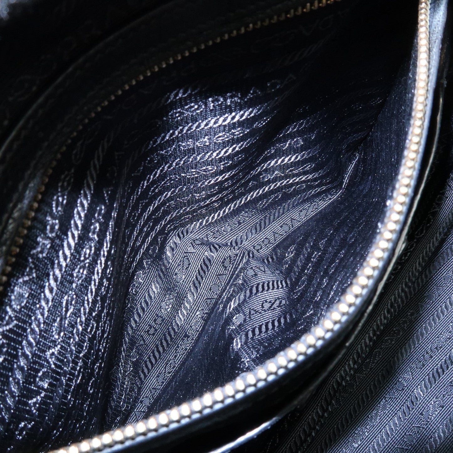 Prada Vitello Daino Leather Shoulder Bag Hand Bag Black B3091M【Pre-order】