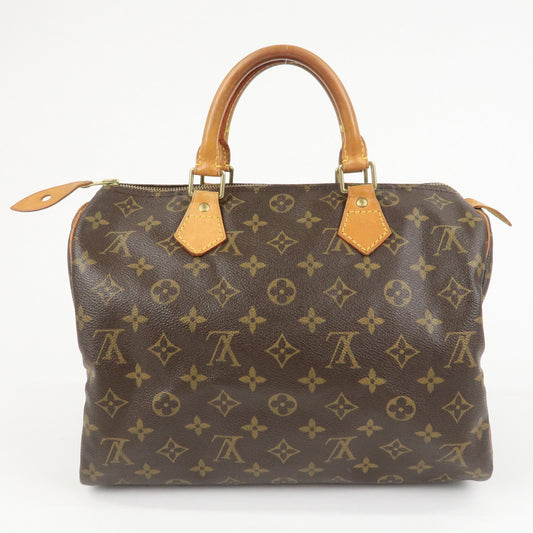 Louis Vuitton Monogram Speedy 30 Boston Bag Hand Bag Brown M41526【Pre-order】