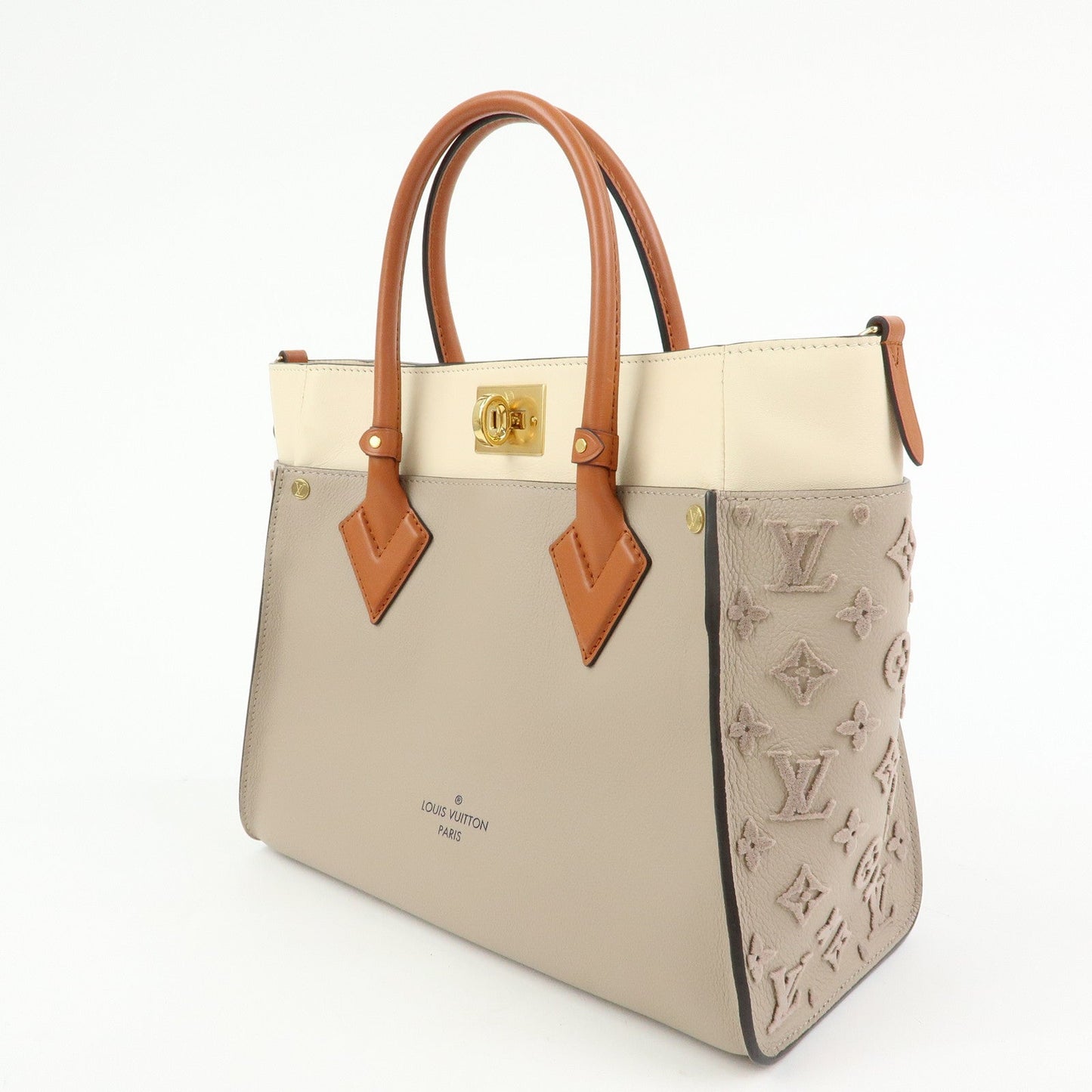 Louis Vuitton Monogram Tuffetage On My Side MM 2Way Bag M53825【Pre-order】