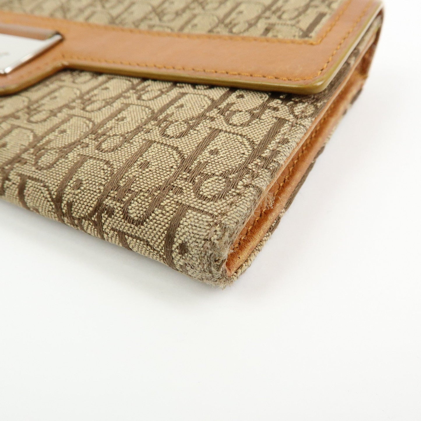 Christian Dior Trotter Street Chic Canvas Leather Long Wallet【Pre-order】