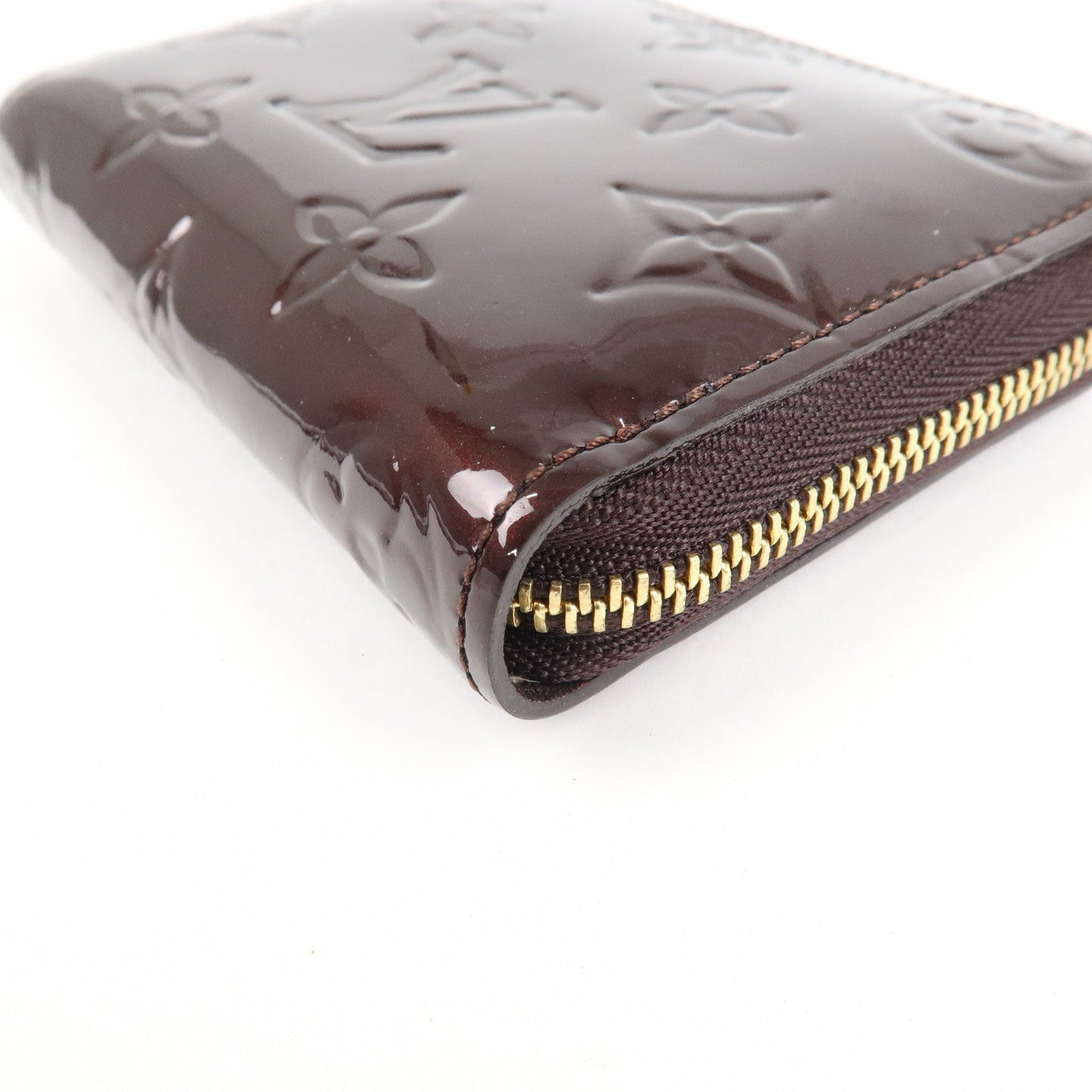 Louis Vuitton Monogram Vernis Zippy Coin Purse Amarante M93607【Pre-order】