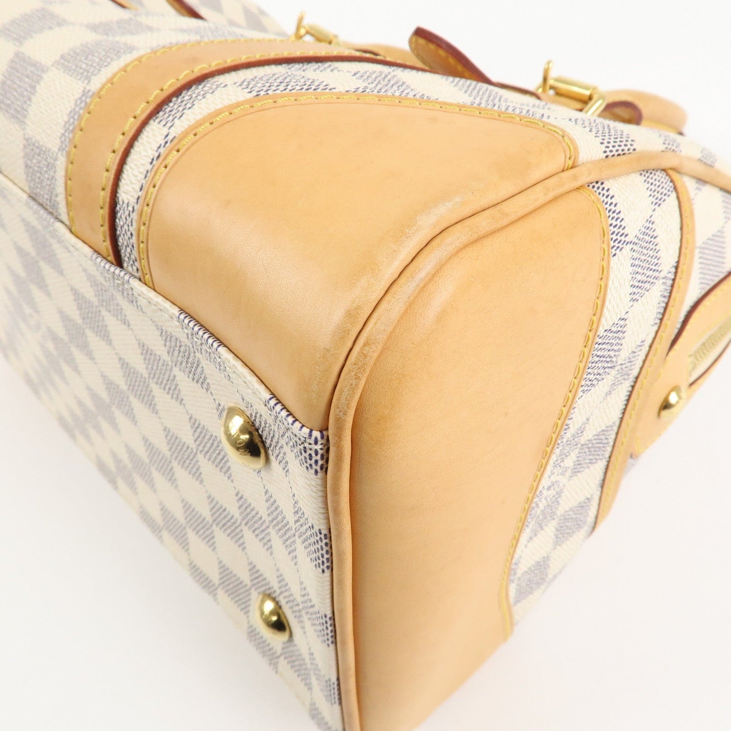 Louis Vuitton Damier Azur Leather Canvas Berkeley Hand Bag N52001【Pre-order】
