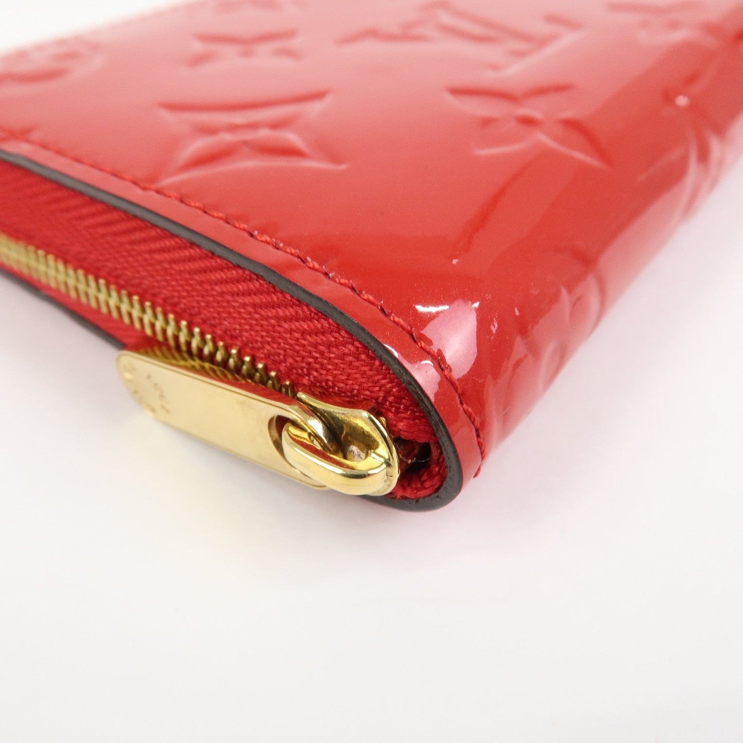 Louis Vuitton Vernis Leather Zippy Coin Purse Wallet Cerise M90202【Pre-order】