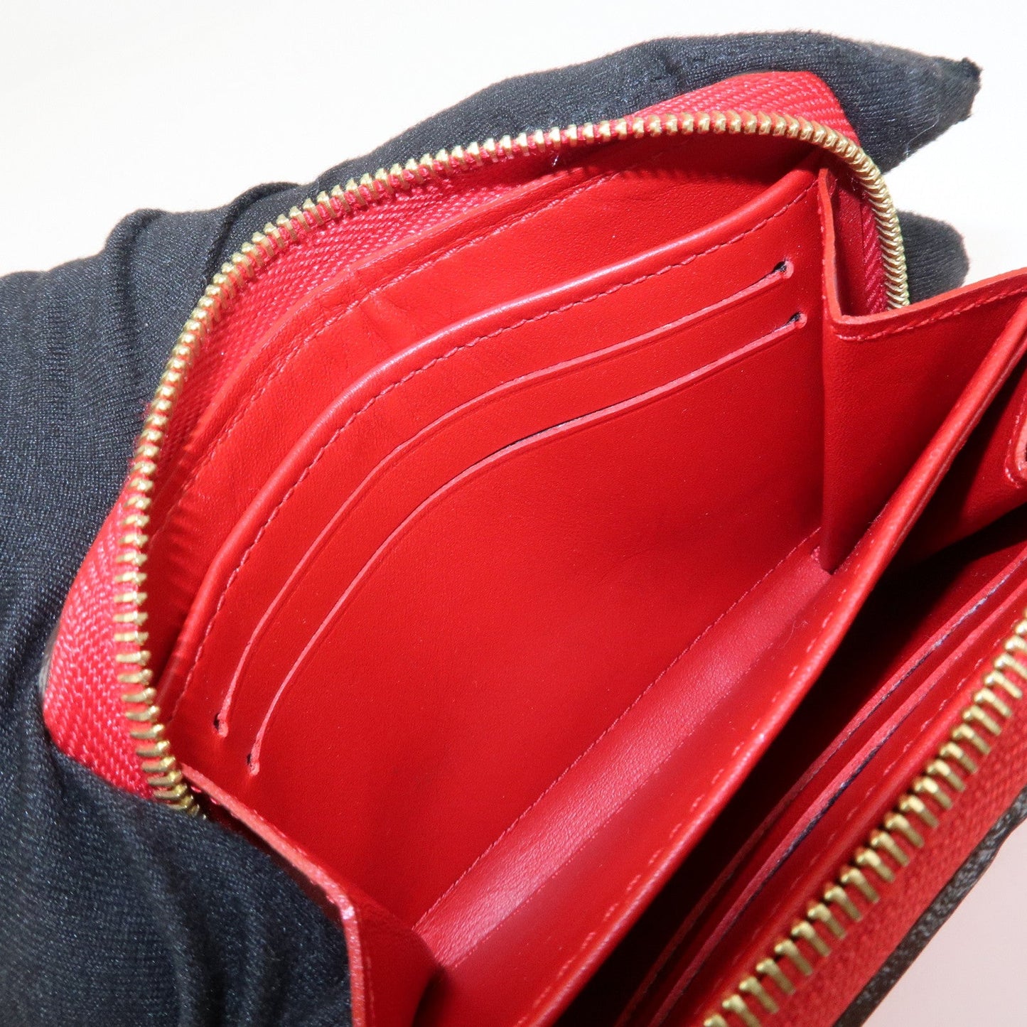 Louis Vuitton Vernis Leather Zippy Coin Purse Wallet Cerise M90202【Pre-order】