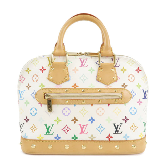 Louis Vuitton Monogram Multicolor Alma Hand Bag Blanc M92647【Pre-order】