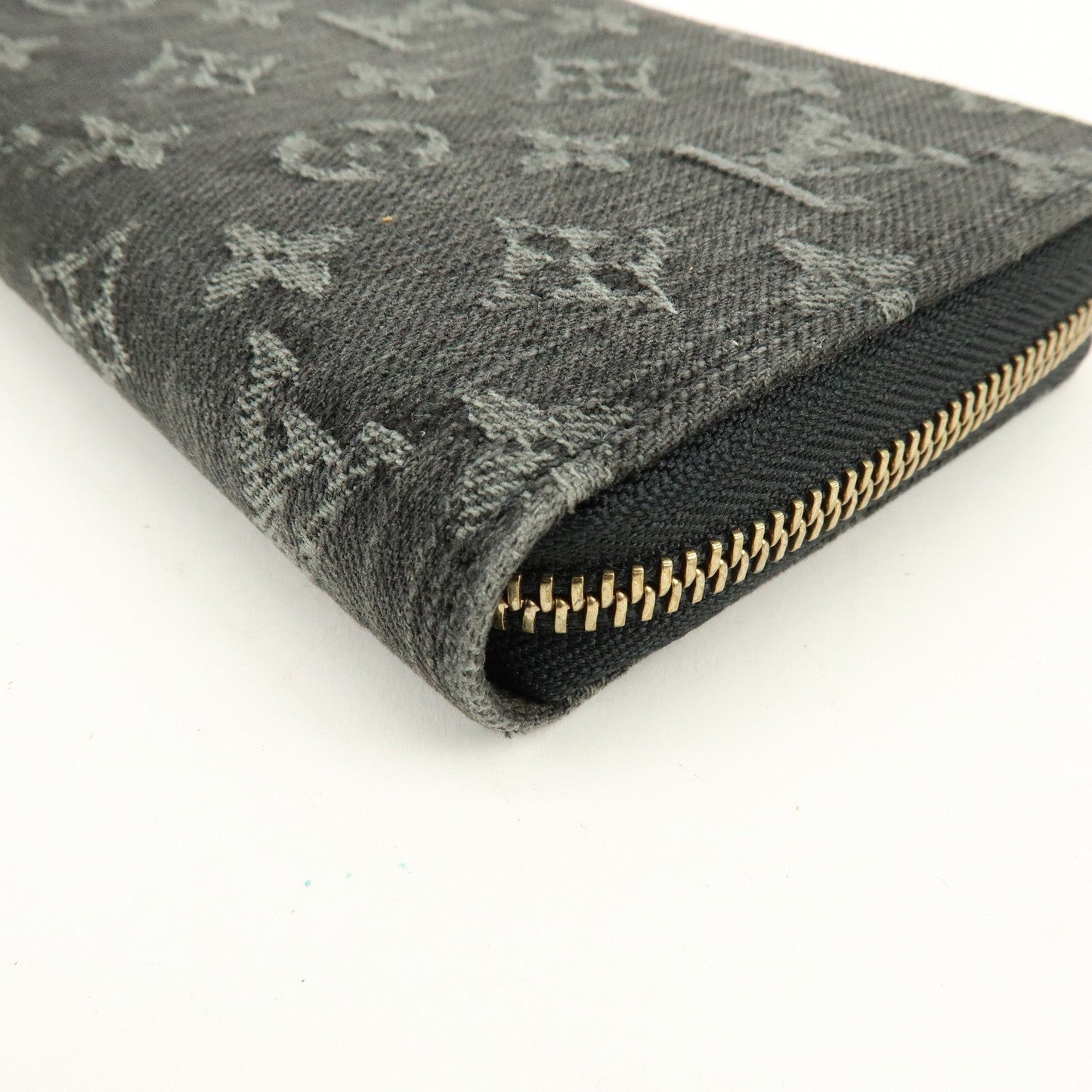 Louis Vuitton Monogram Denim Zippy Long Wallet Noir Black M95614【Pre-order】