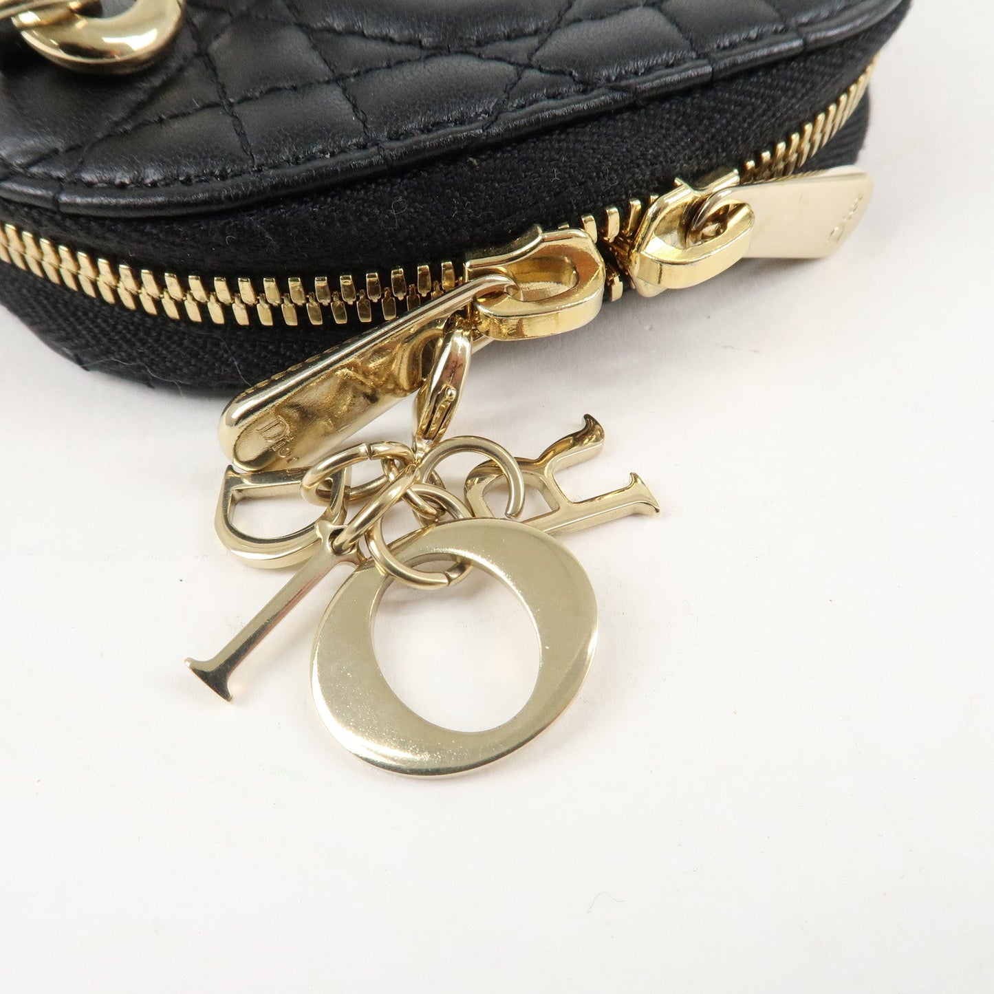 Christian Dior Lady Dior Call'in Dior Cannage Lamb Skin Phone Holder【Pre-order】