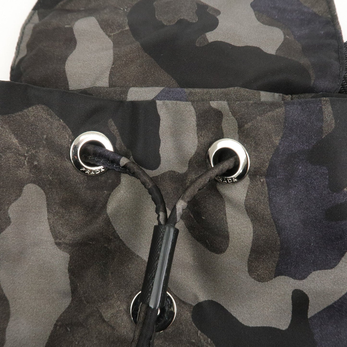 Prada Triangle Logo Nylon Camouflage Backpack Ruck Sack BZ0032【Pre-order】