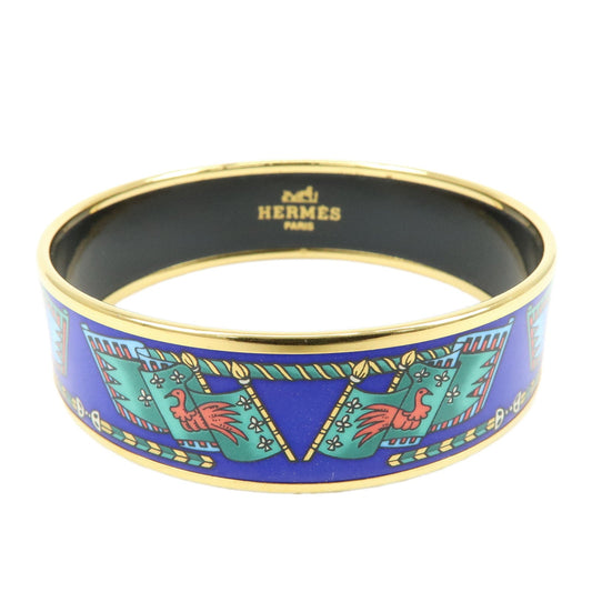 Hermes Email GM Gold Plated Bangle Bracelet【Pre-order】