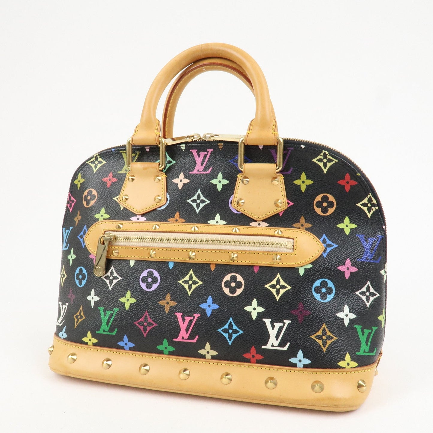 Louis Vuitton Monogram Multicolor Alma Hand Bag Noir M92646【Pre-order】