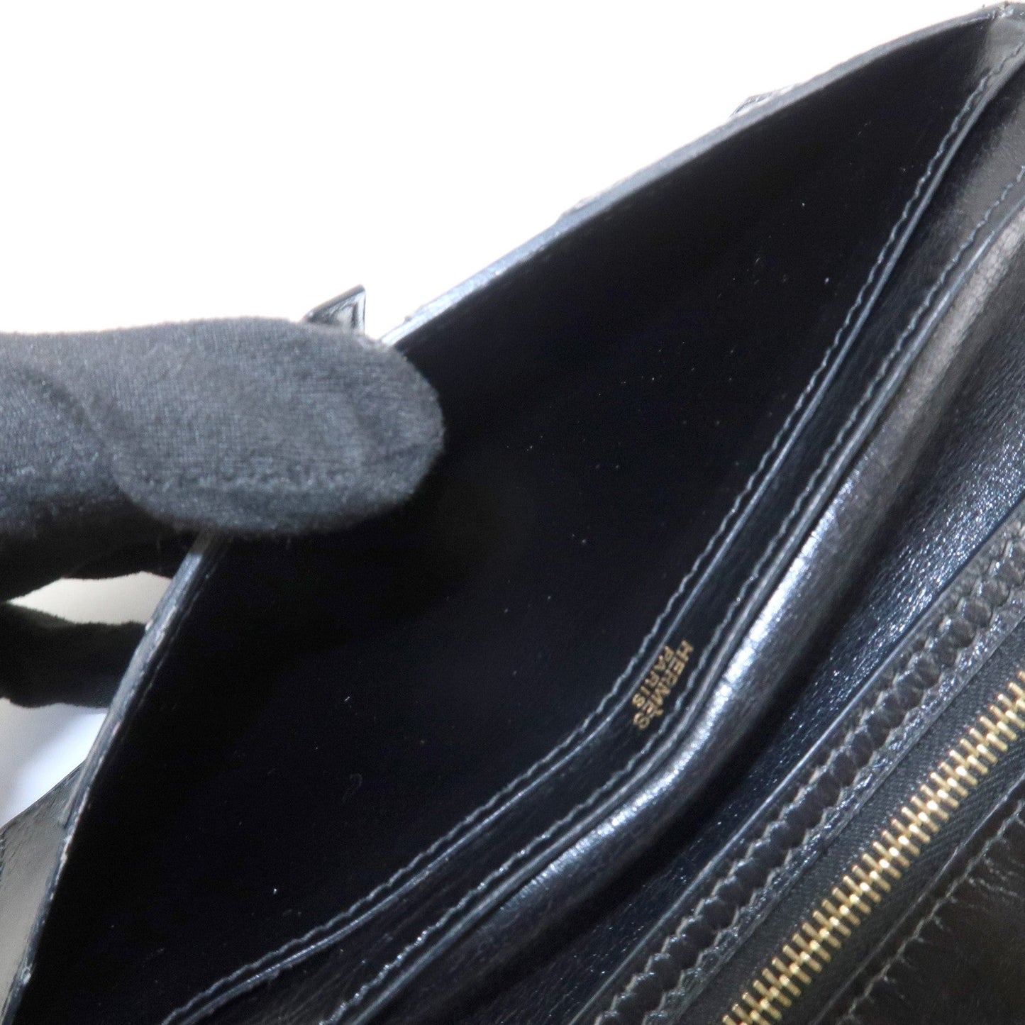 Hermes Bearn Classic Box Calf □E Stamped Bi-Fold Long Wallet【Pre-order】