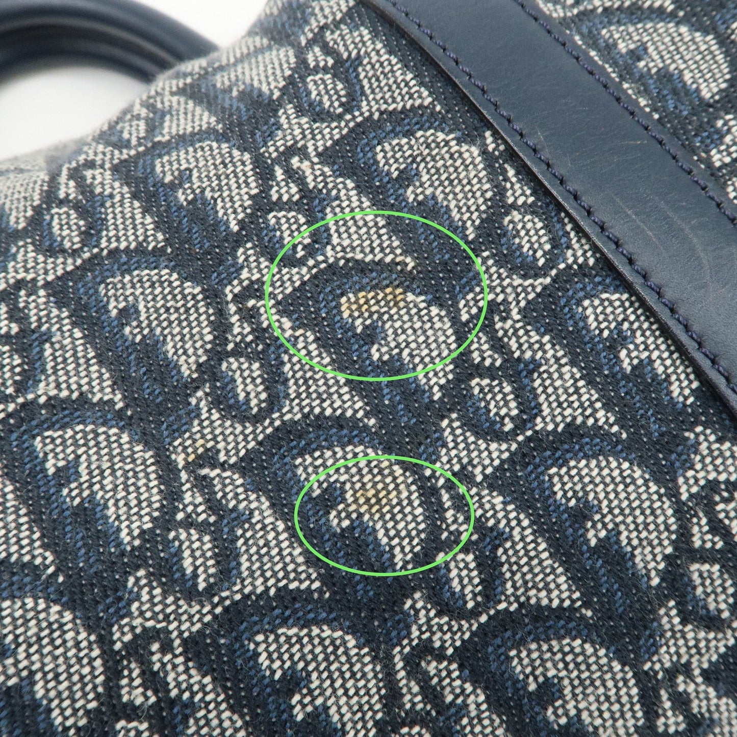 Christian Dior Trotter Jacquard Canvas Leather Boston Bag【Pre-order】