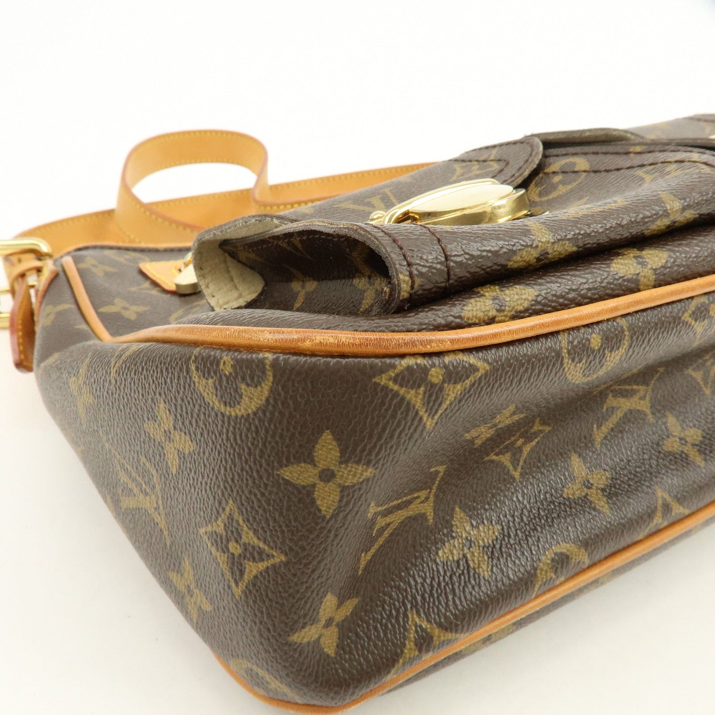Louis Vuitton Monogram Hudson GM Shoulder Bag Brown M40045【Pre-order】