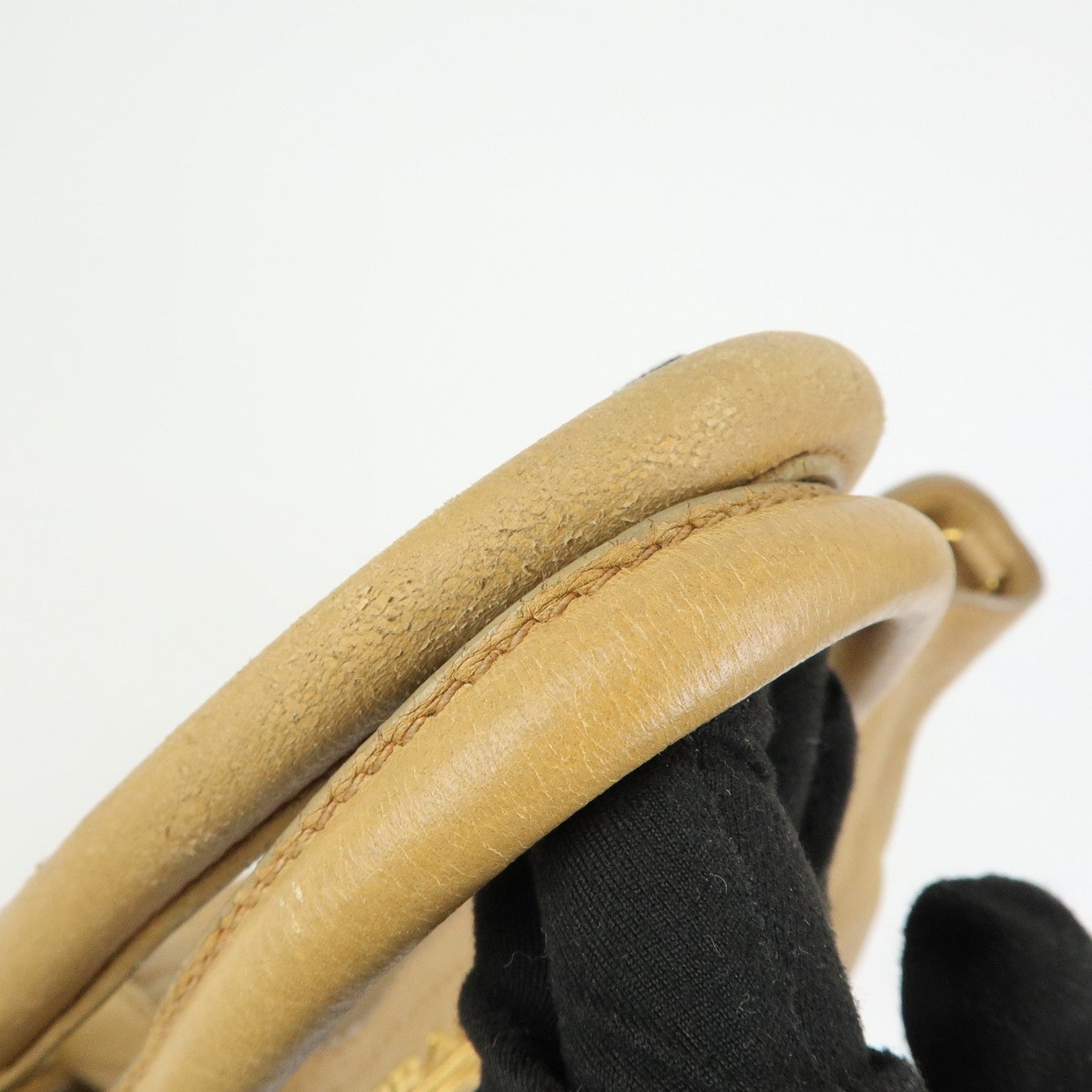 Prada Calf Leather 2Way Bag Hand Bag Shoulder Bag Beige【Pre-order】