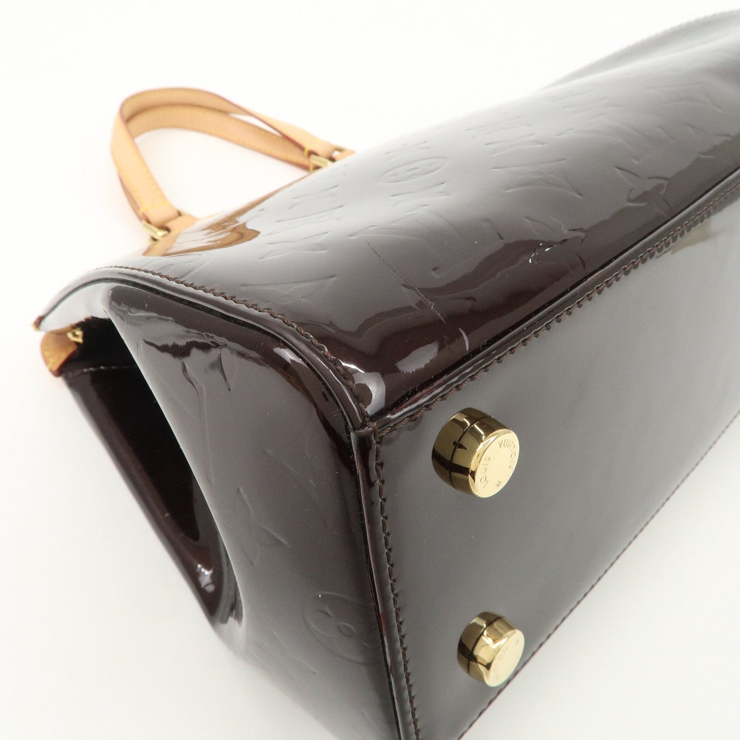 Louis Vuitton Vernis Brea MM 2Way Hand Bag Shoulder Bag Amarante M91619【Pre-order】