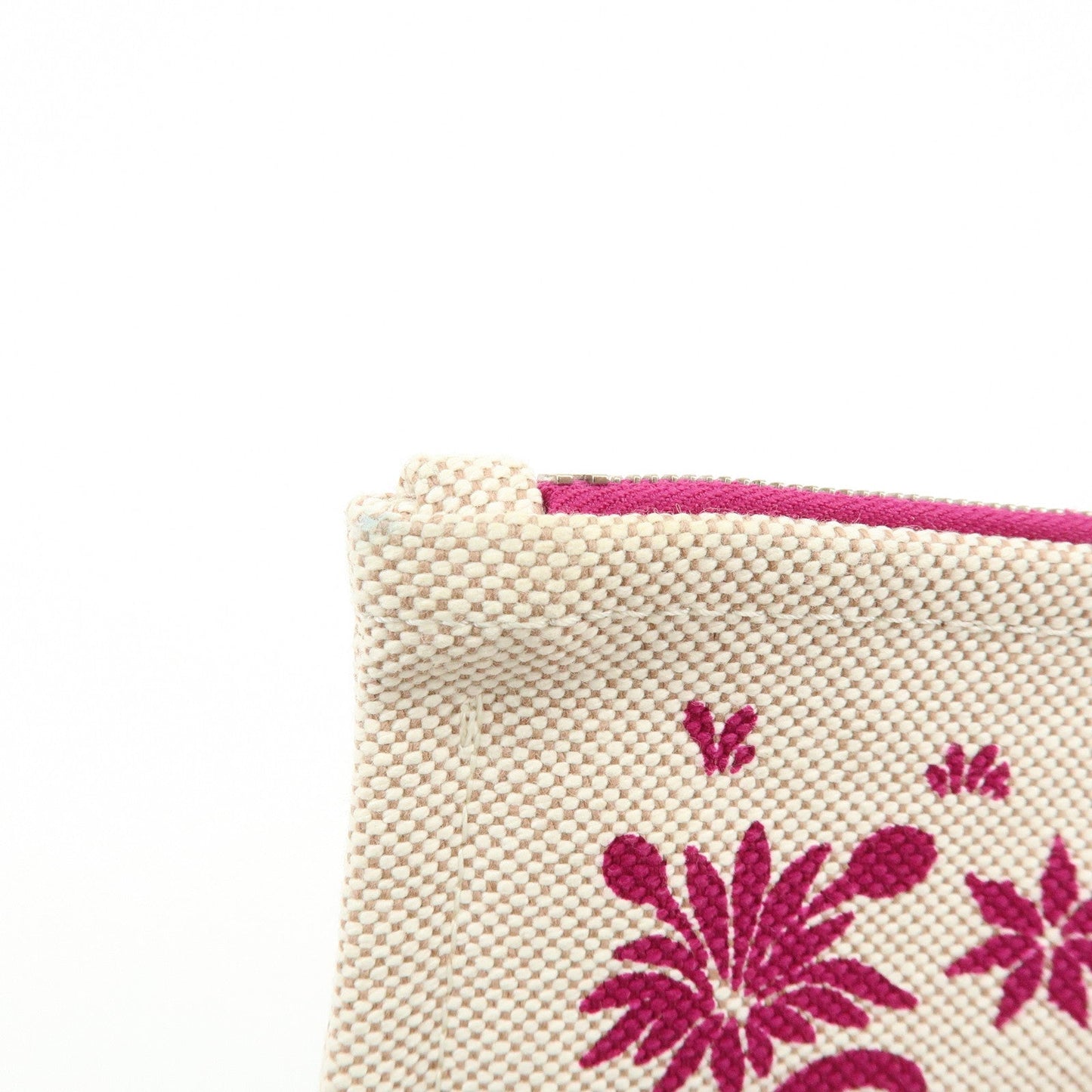 Hermes New Yachting PM Canvas Leather Flat Pouch【Pre-order】