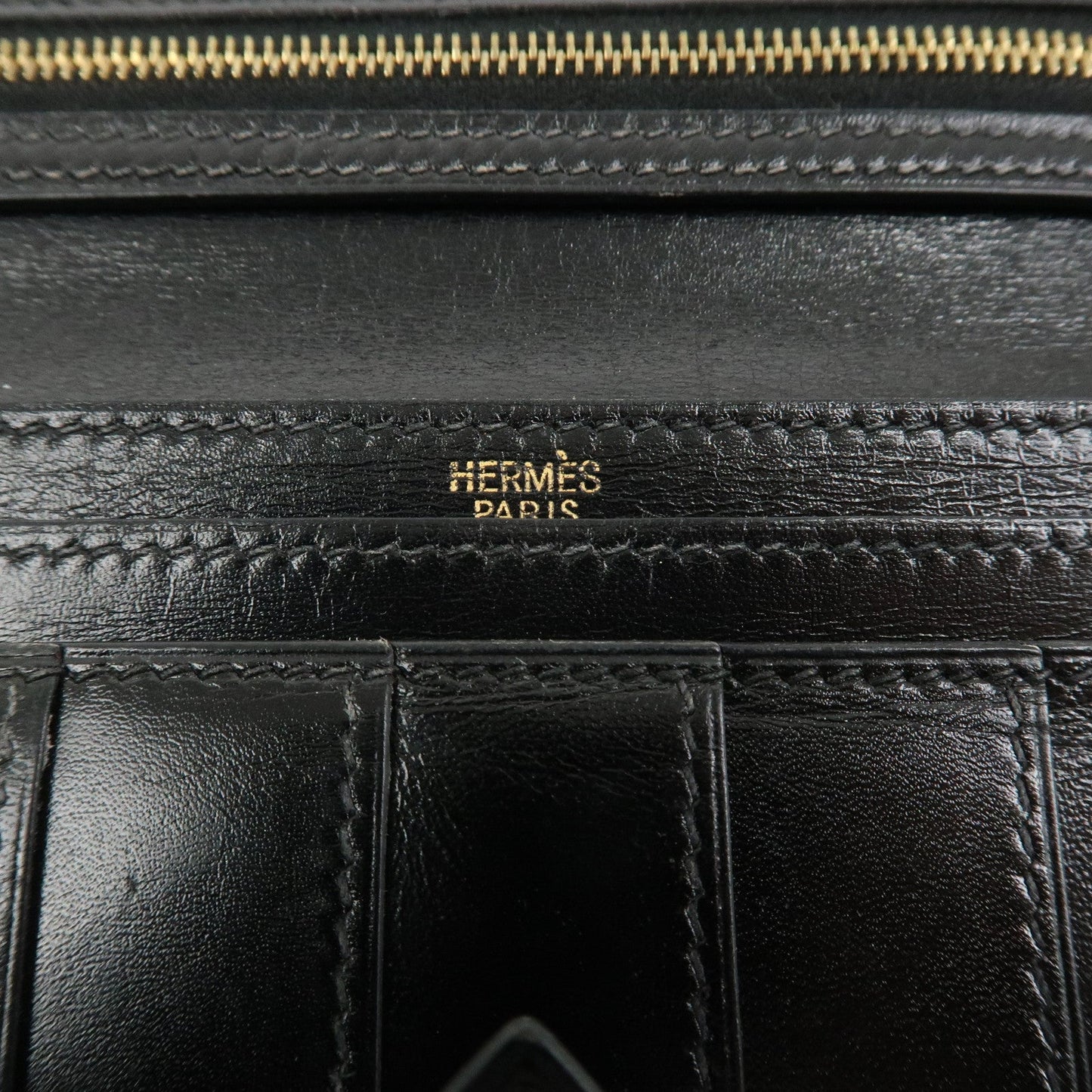 Hermes Bearn Classic Box Calf □E Stamped Bi-Fold Long Wallet【Pre-order】