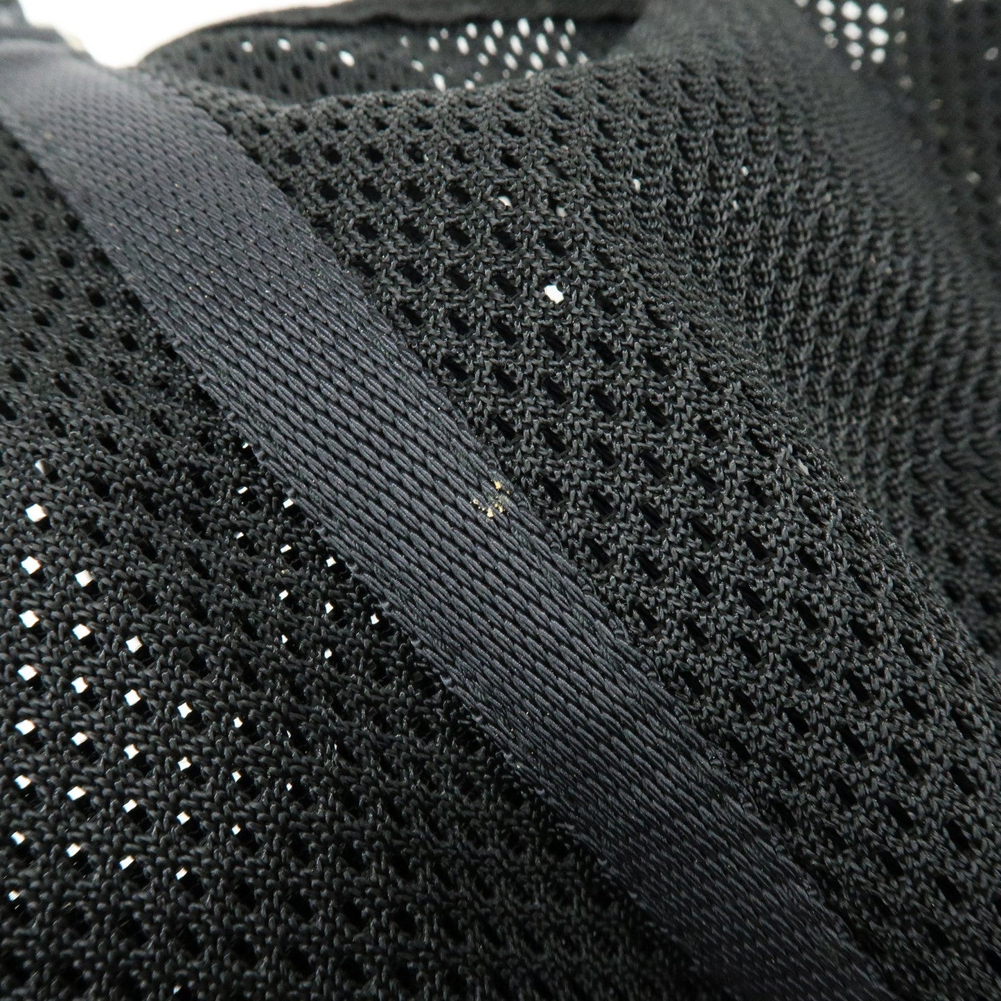 Prada Mesh Leather Tote Bag Shoulder Bag Black【Pre-order】