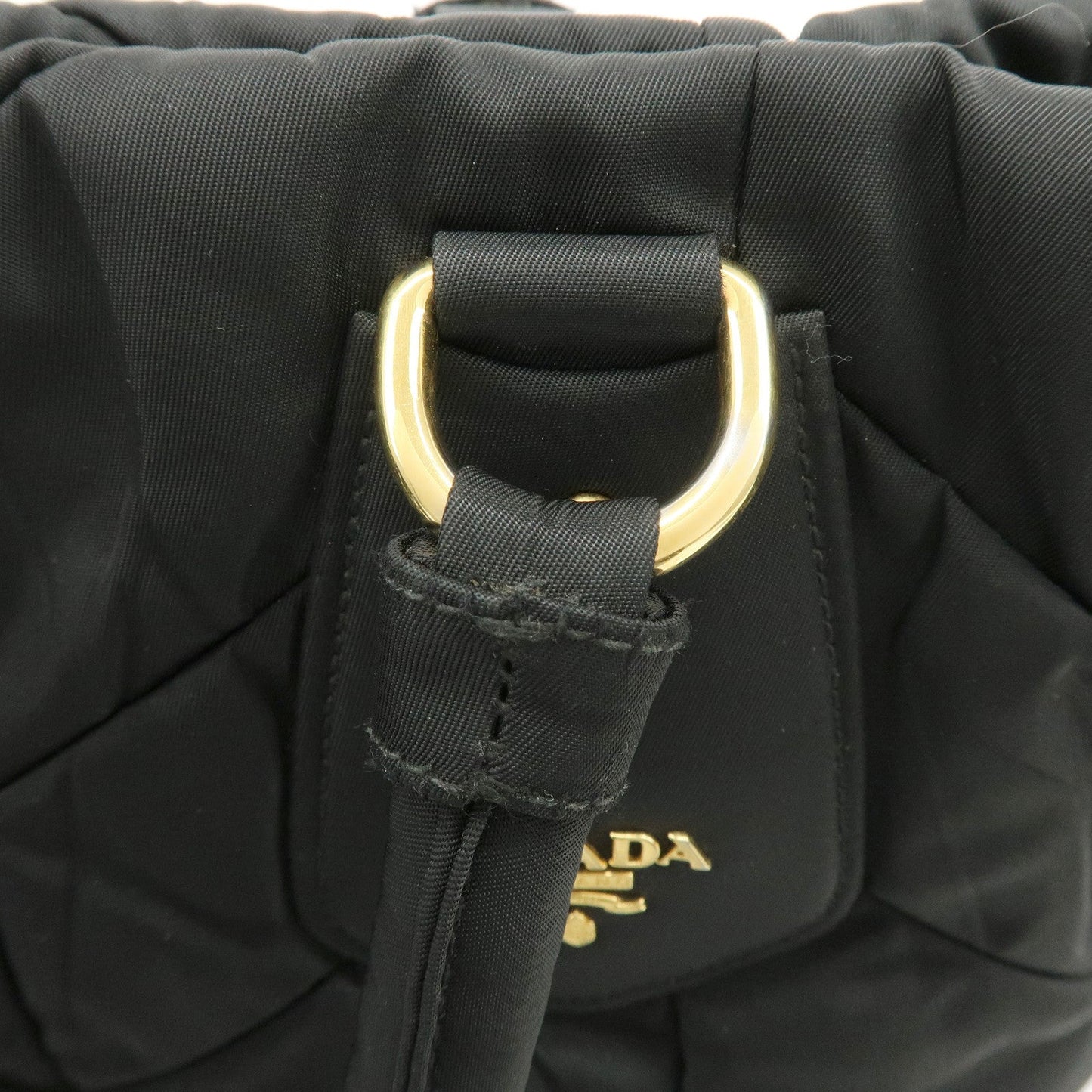 Prada Nylon 2Way Bag Hand Bag Shoulder Bag Black BN1593【Pre-order】