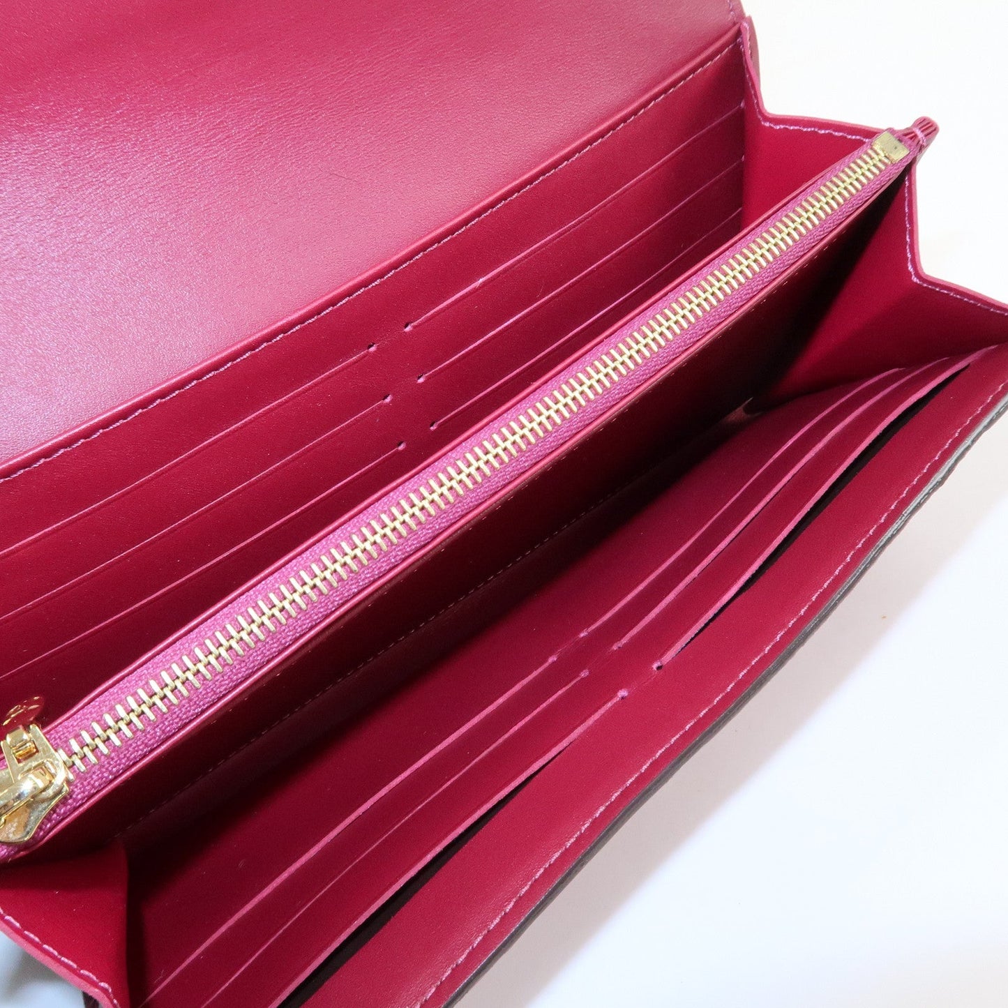 Louis Vuitton Monogram Vernis Portefeuille Sarah Long Wallet M90154【Pre-order】