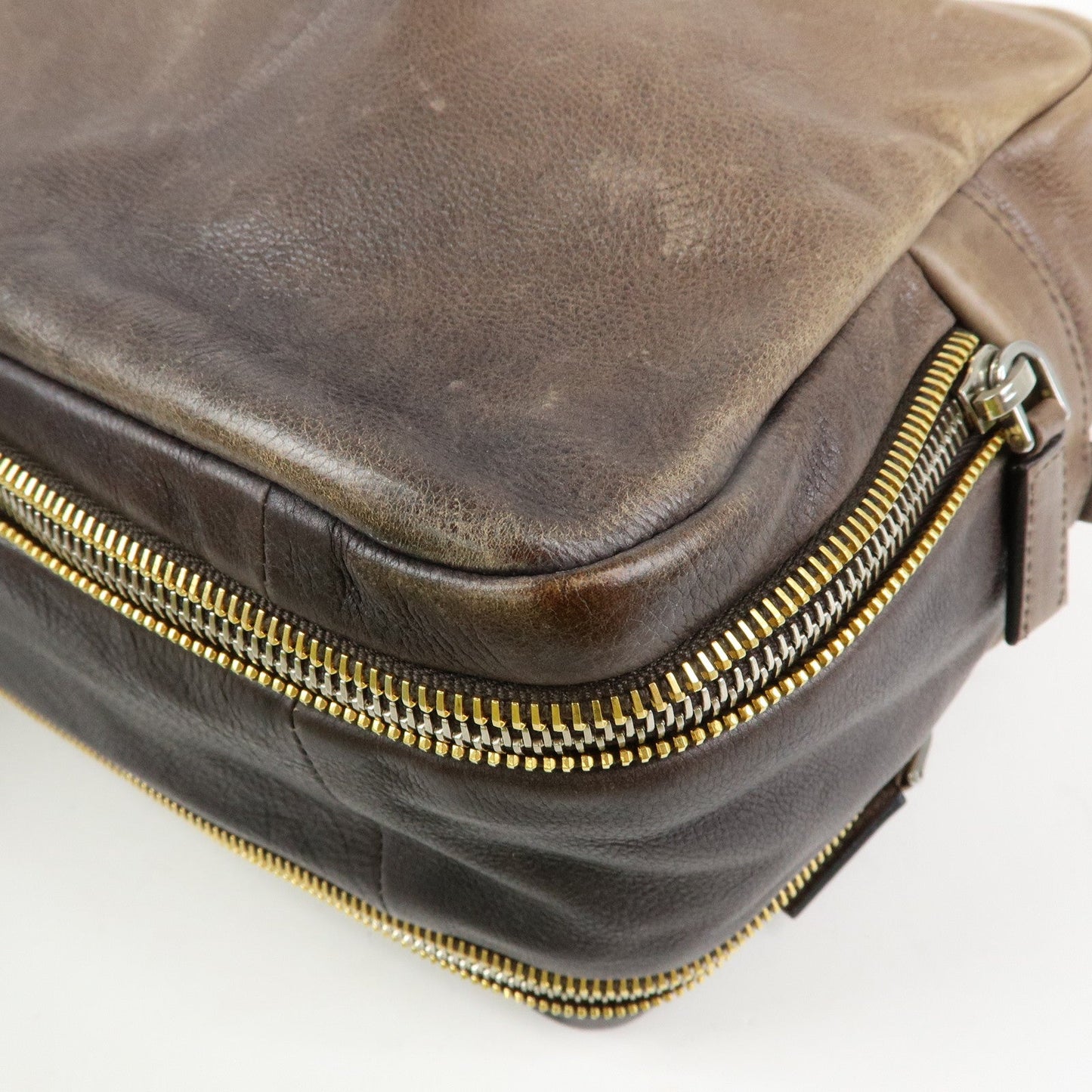 Prada Logo Leather 2Way Bag Hand Bag Shoulder Bag Brown BL0472【Pre-order】