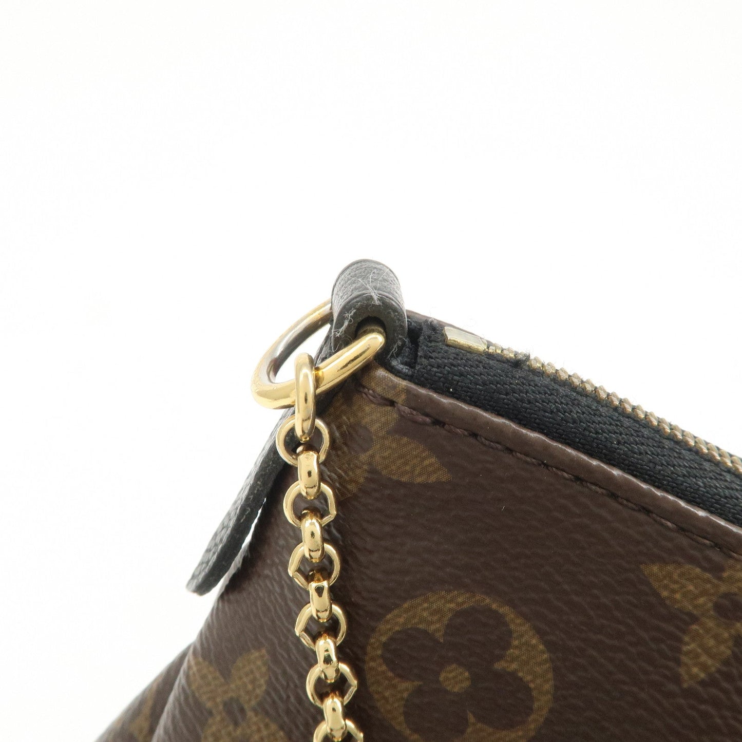 Louis Vuitton Monogram Pallas Clutch 2Way Shoulder Bag Noir M41639【Pre-order】