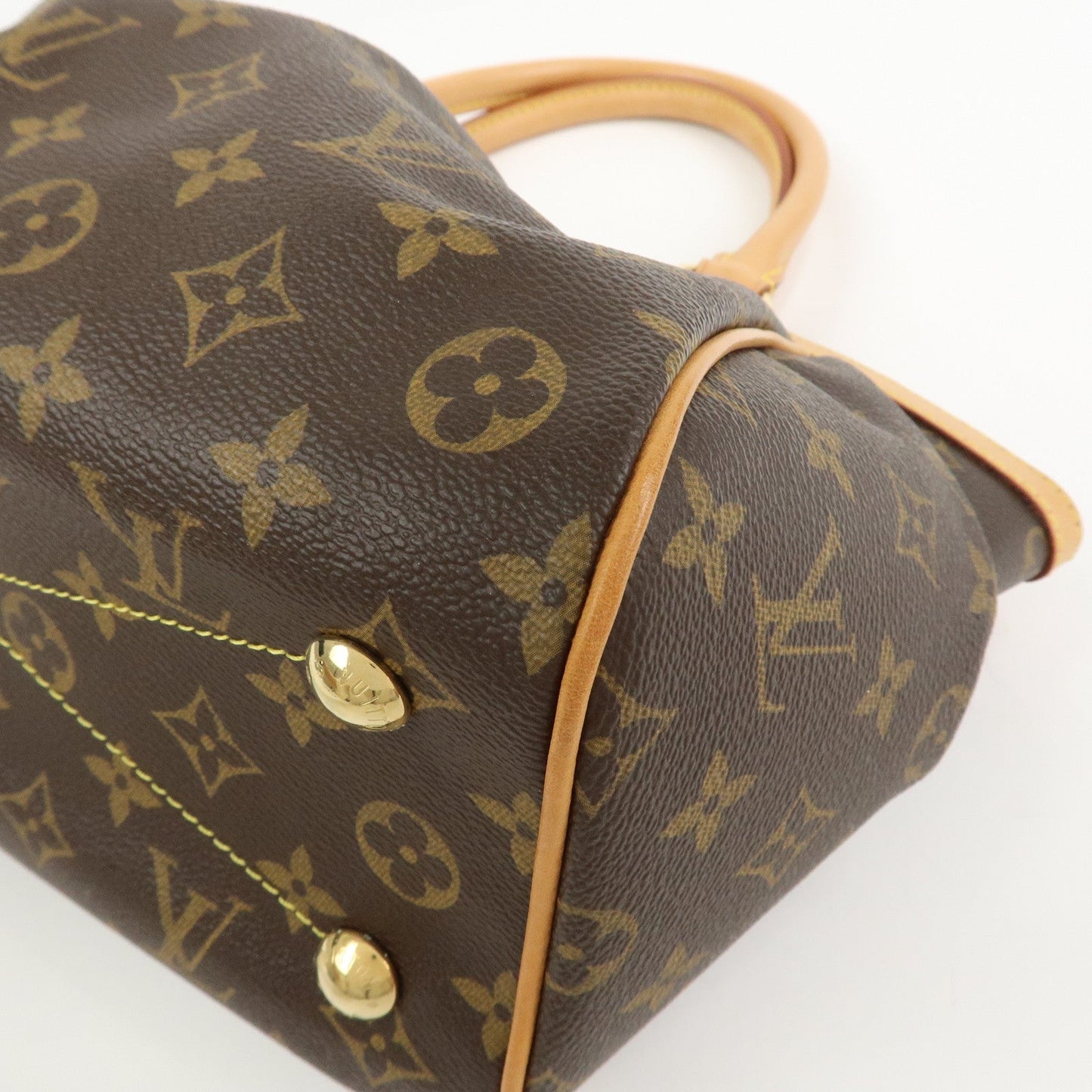Louis Vuitton Monogram Tivoli PM Hand Bag Shoulder Bag Brown M40143【Pre-order】