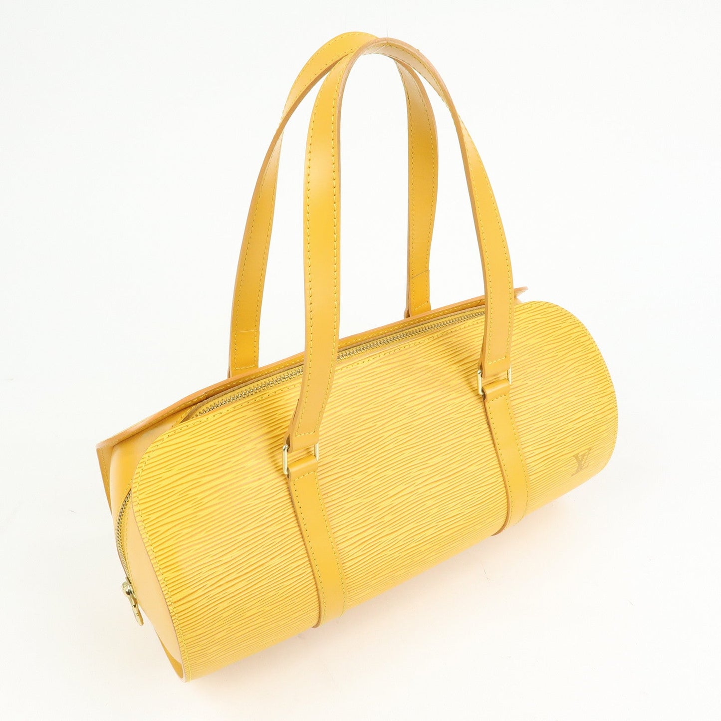Louis Vuitton Epi Leather Soufflot Hand Bag Tassili Yellow M52229【Pre-order】
