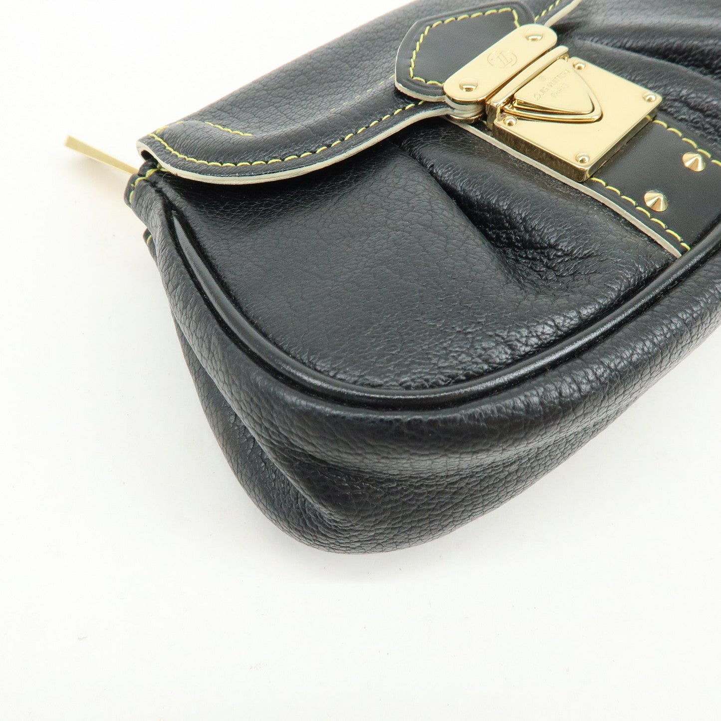 Louis Vuitton Suhari Mignon Leather Pouch Noir Black M91780【Pre-order】