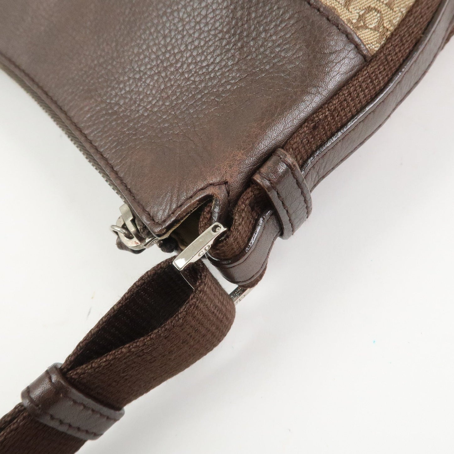 Christian Dior Street Chic Trotter Canvas Leather Shoulder Bag【Pre-order】