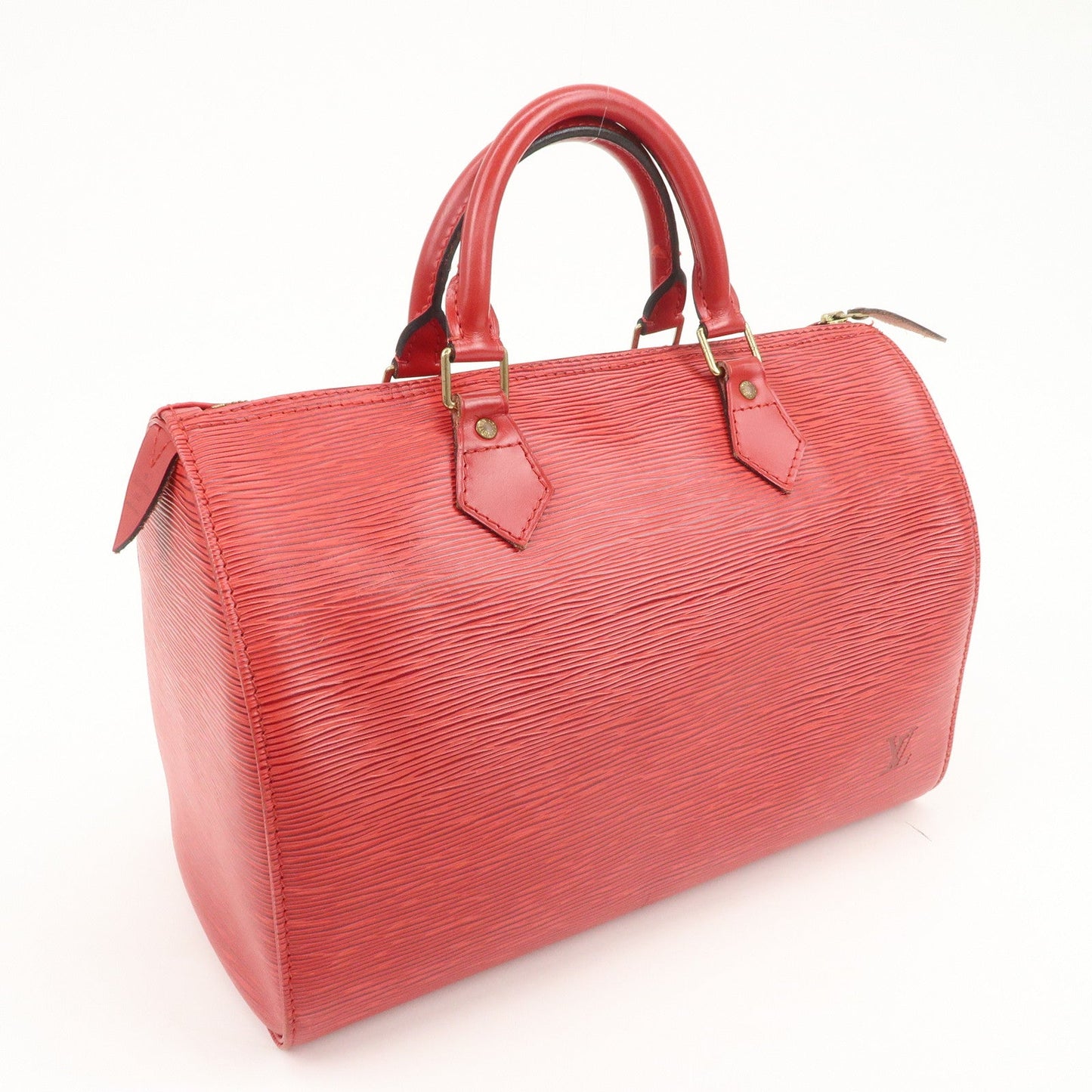 Louis Vuitton Epi Leather Speedy 30 Boston Bag Castilian Red M43007【Pre-order】