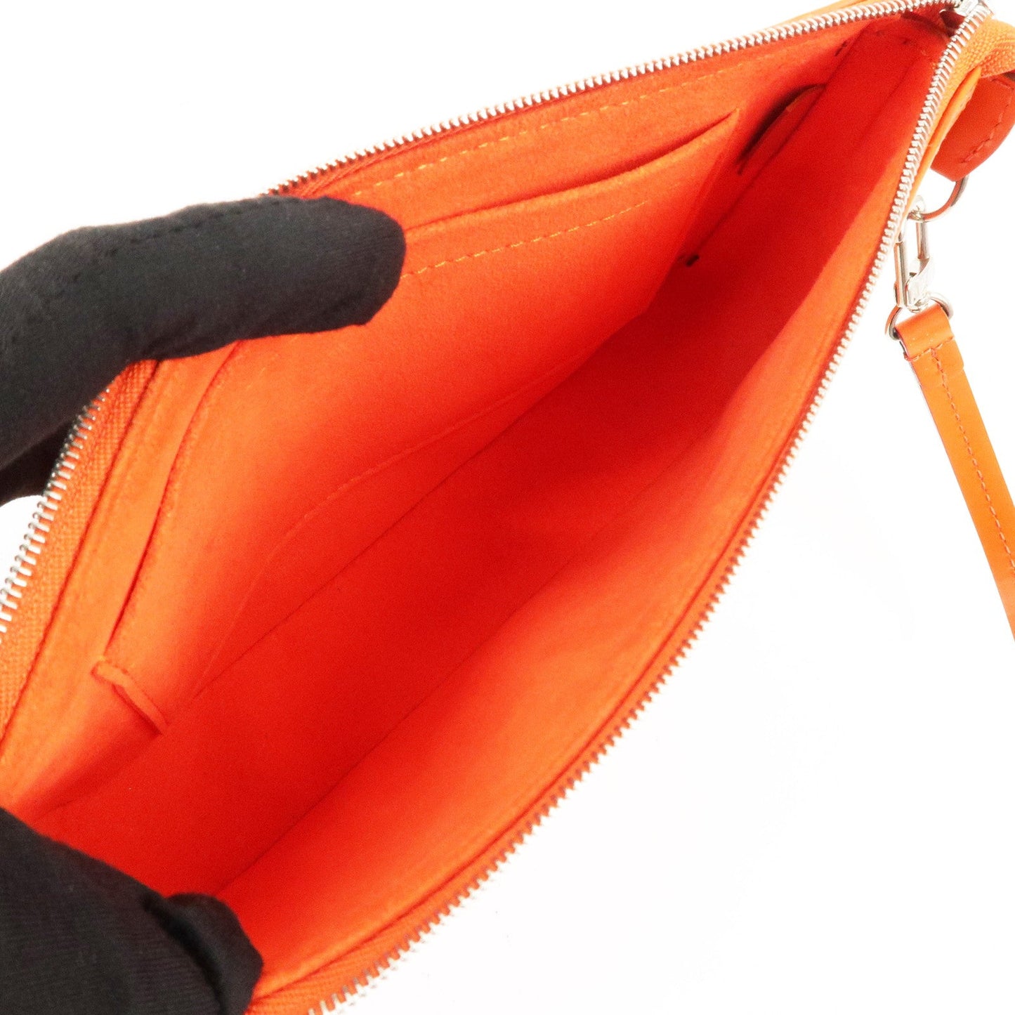 Louis Vuitton Epi Pochette Accessoires Pouch New Style Piment Orange M40778【Pre-order】