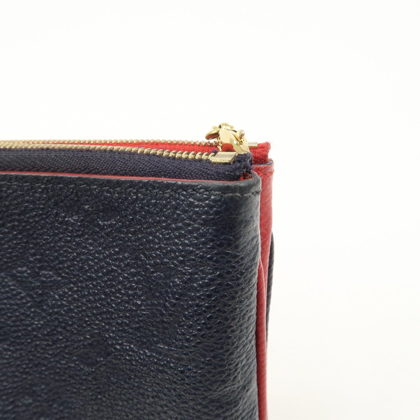 Louis Vuitton Monogram Empreinte Pochette Double Zip M63916 Used【Pre-order】