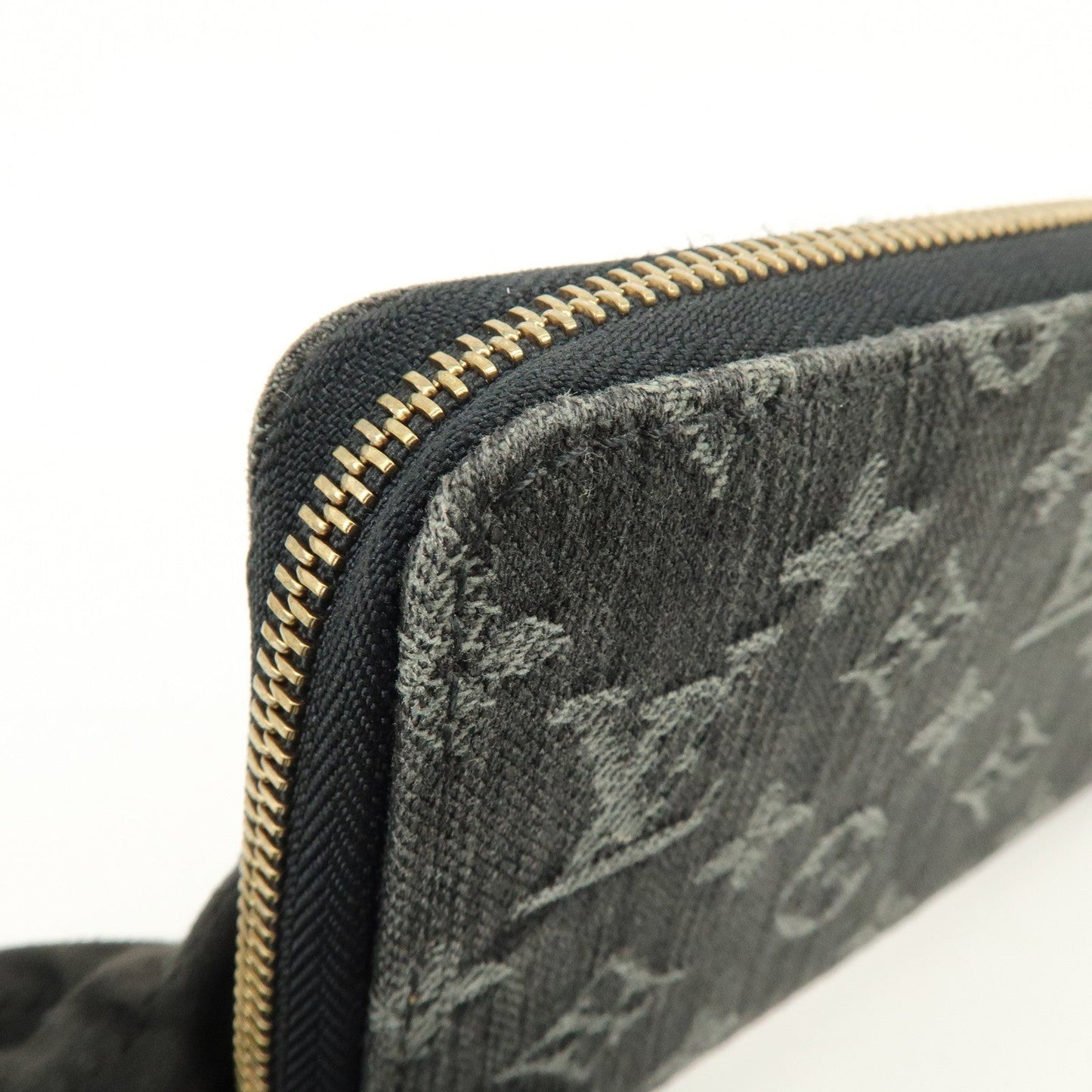 Louis Vuitton Monogram Denim Zippy Long Wallet Noir Black M95614【Pre-order】