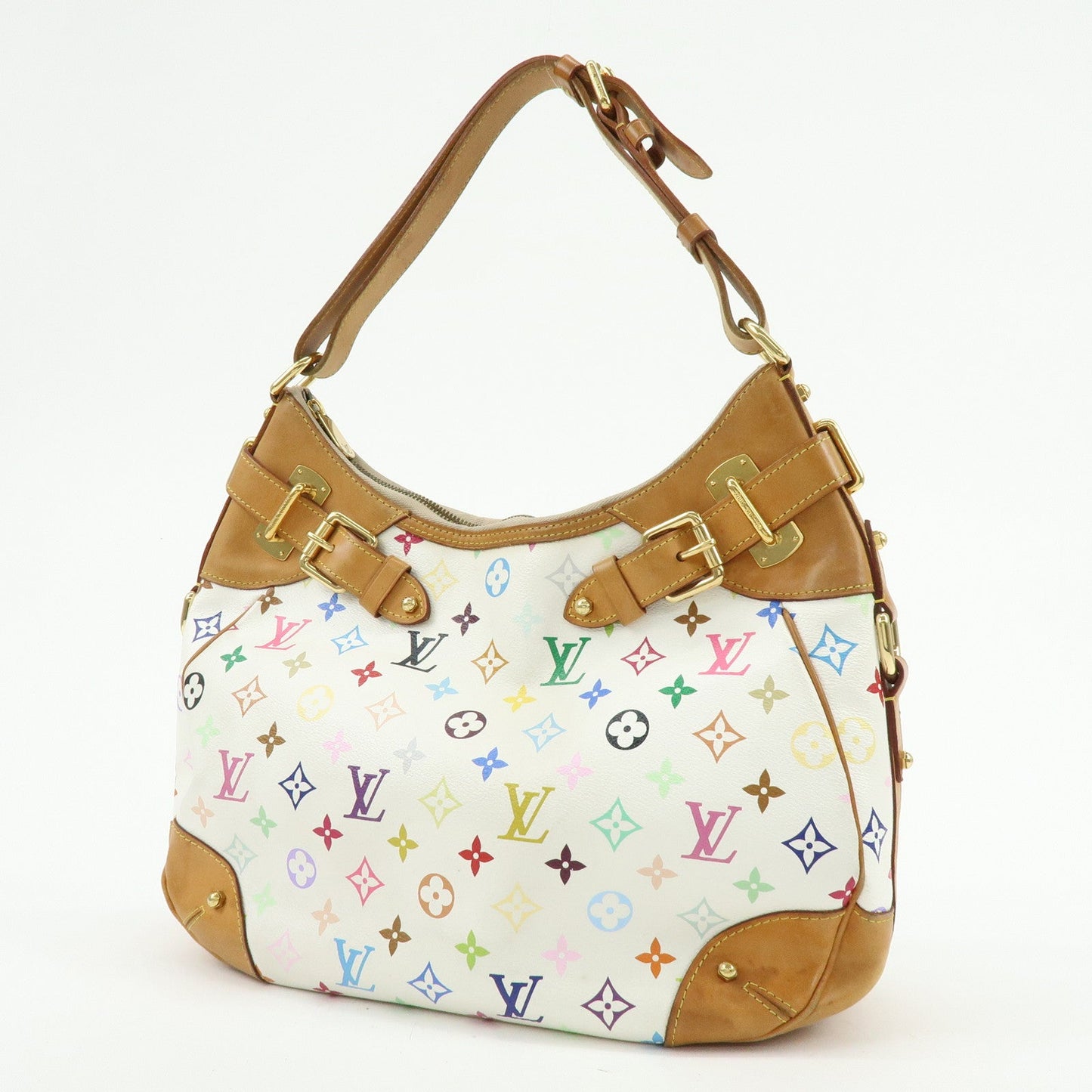 Louis Vuitton Monogram Multicolor Greta Shoulder Bag Blanc M40195【Pre-order】