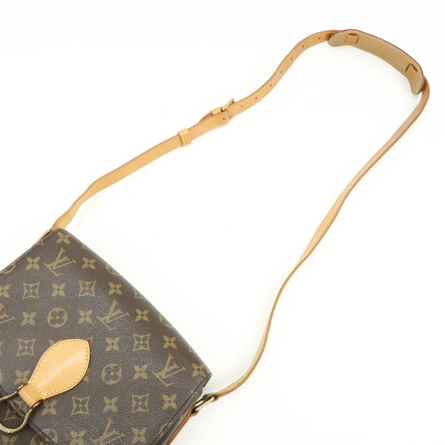 Louis Vuitton Monogram Saint Cloud GM Shoulder Bag Brown M51242【Pre-order】