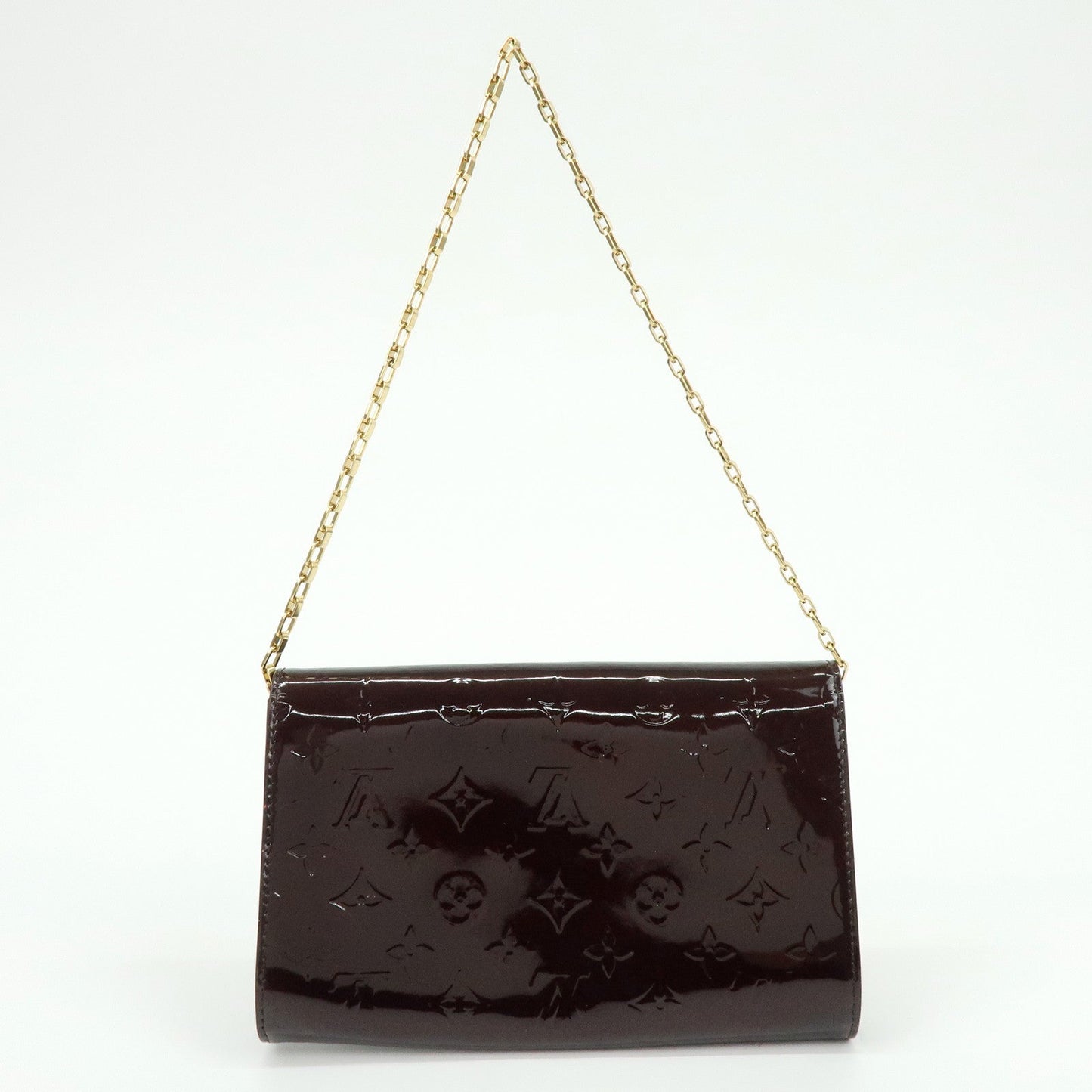 Louis Vuitton Monogram Vernis Clutch Ana Clutch Bag Amarante M90093【Pre-order】