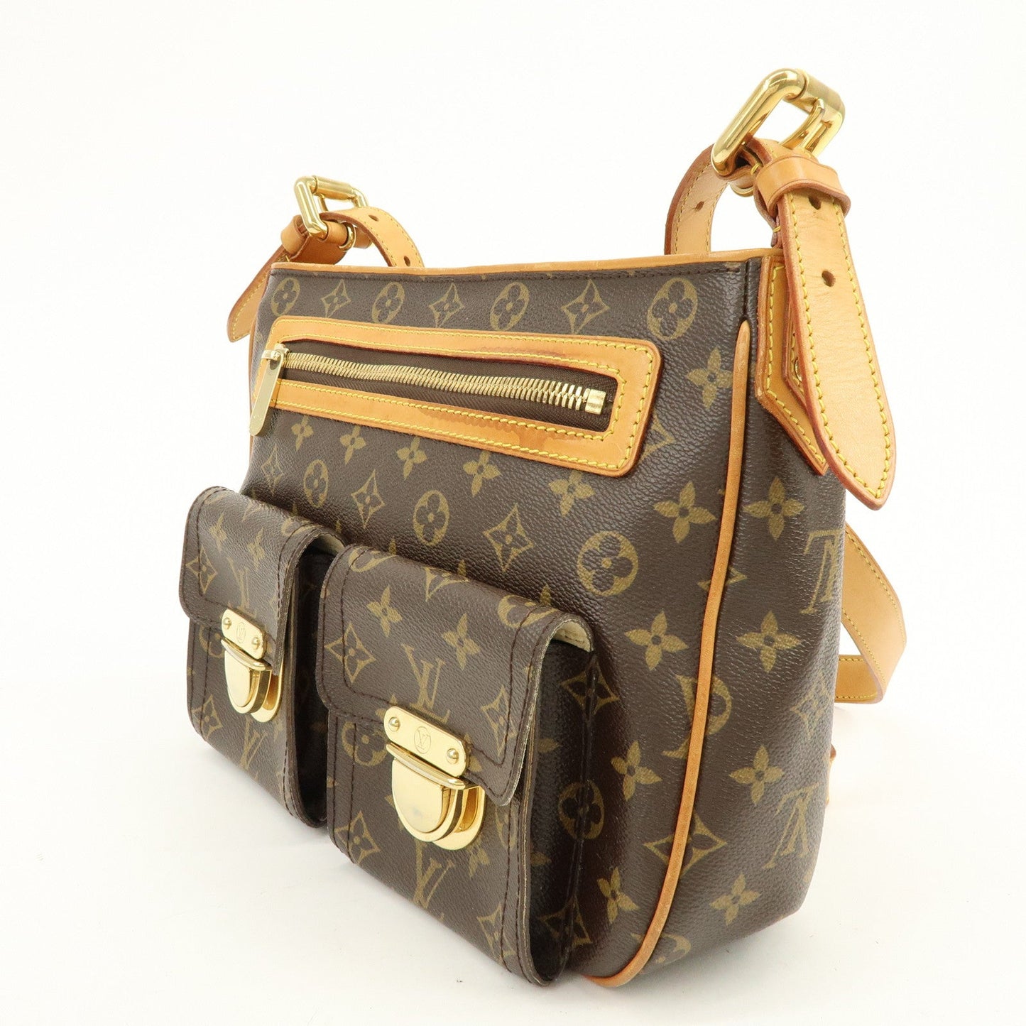 Louis Vuitton Monogram Hudson GM Shoulder Bag Brown M40045【Pre-order】