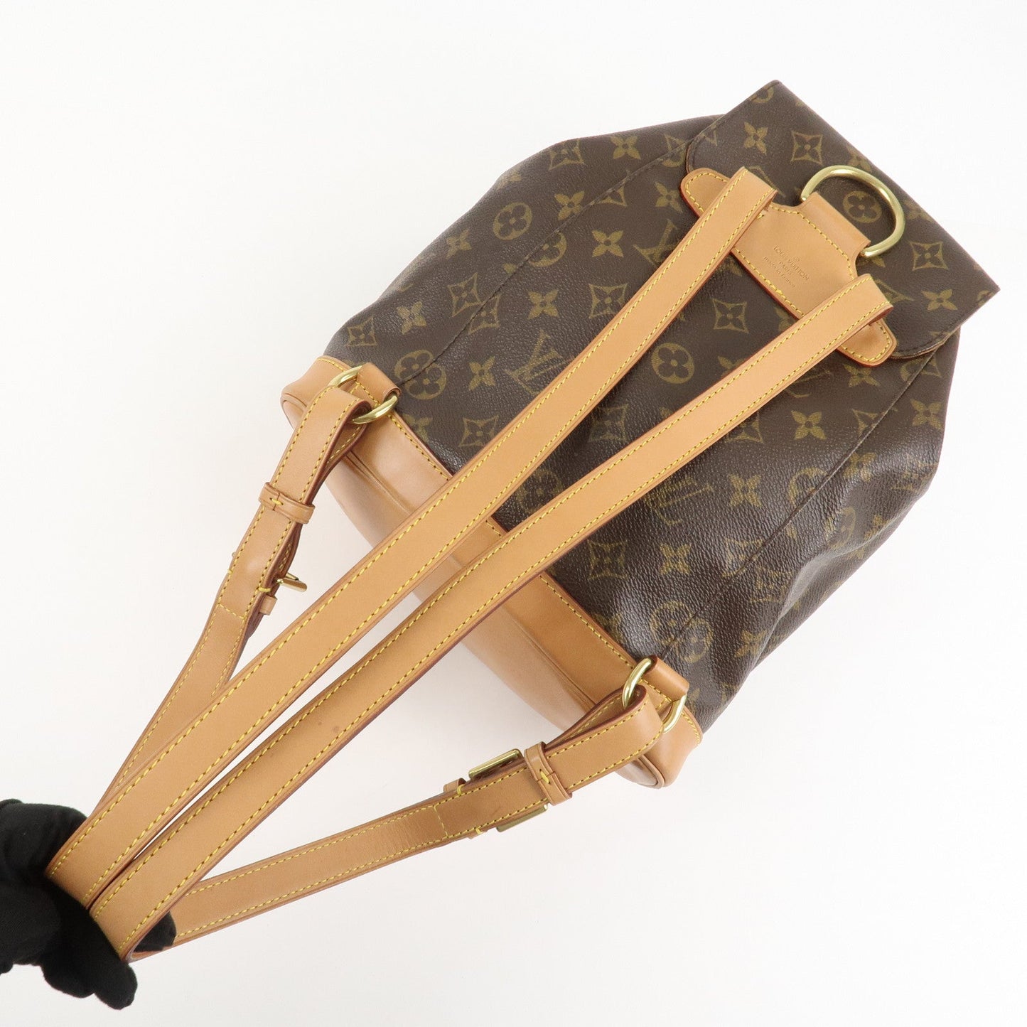 Louis Vuitton Monogram Montsouris MM Back Pack Ruck Sack M51136【Pre-order】