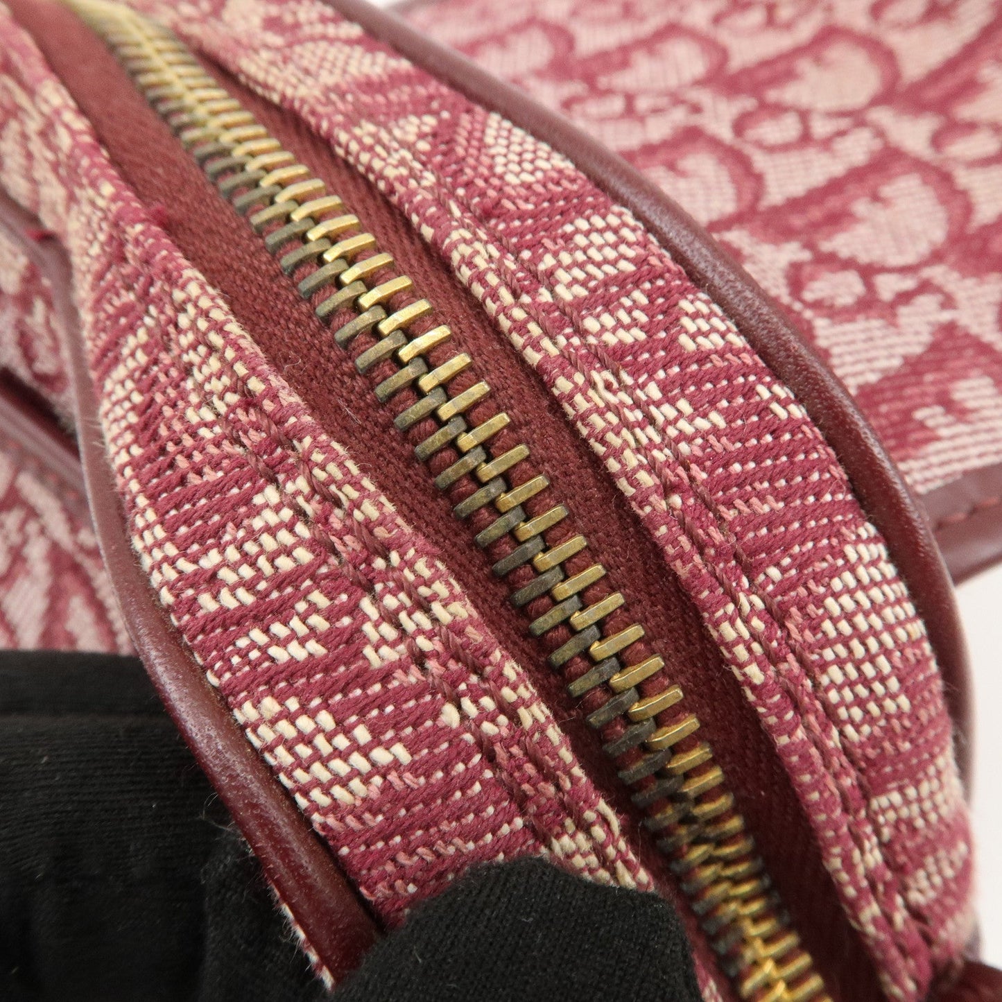 Christian Dior Trotter Jacquard Leather Shoulder Bag【Pre-order】