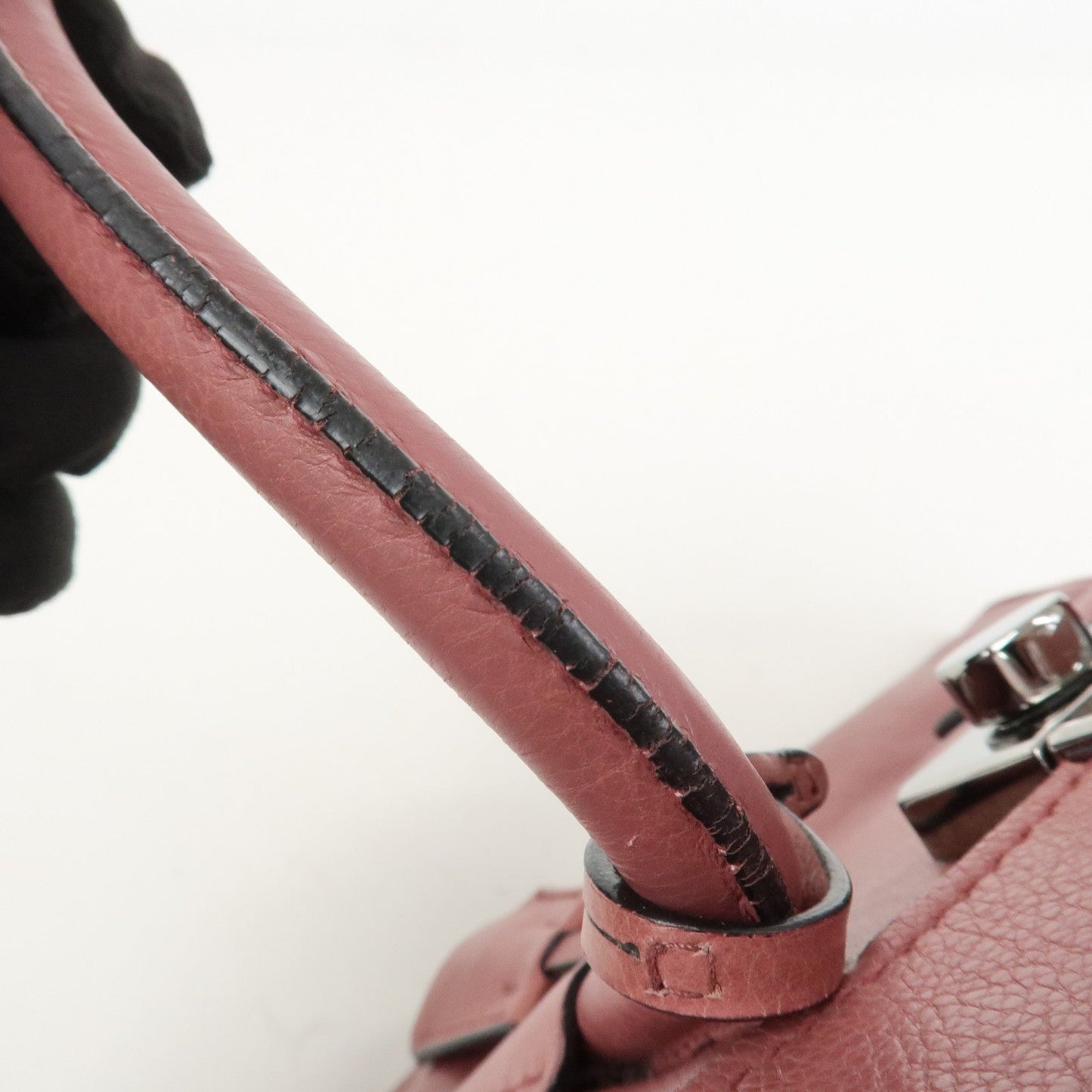 Prada Logo Leather 2Way Bag Hand Bag Shoulder Bag Pink BN2665【Pre-order】